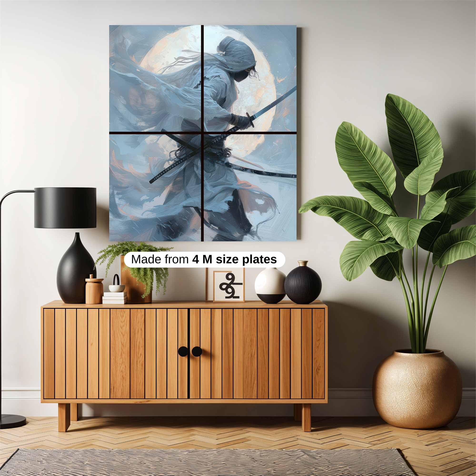 Samurai Serenity Safe Wall Magnetic / M