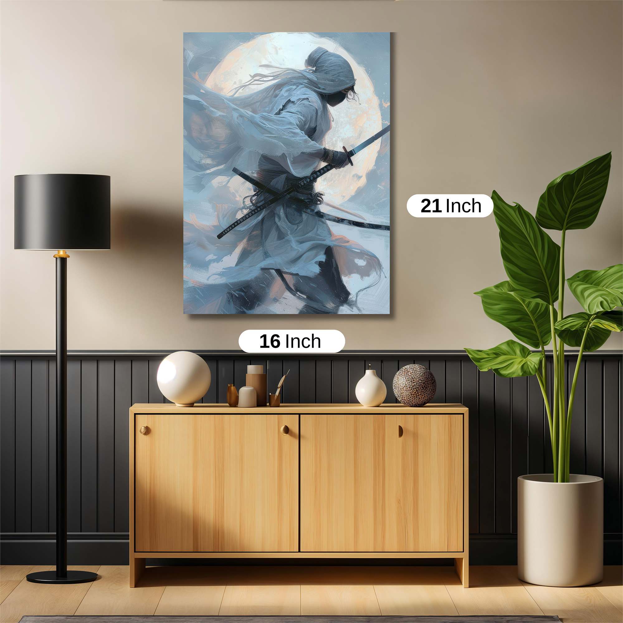 Samurai Serenity Safe Wall Magnetic / M