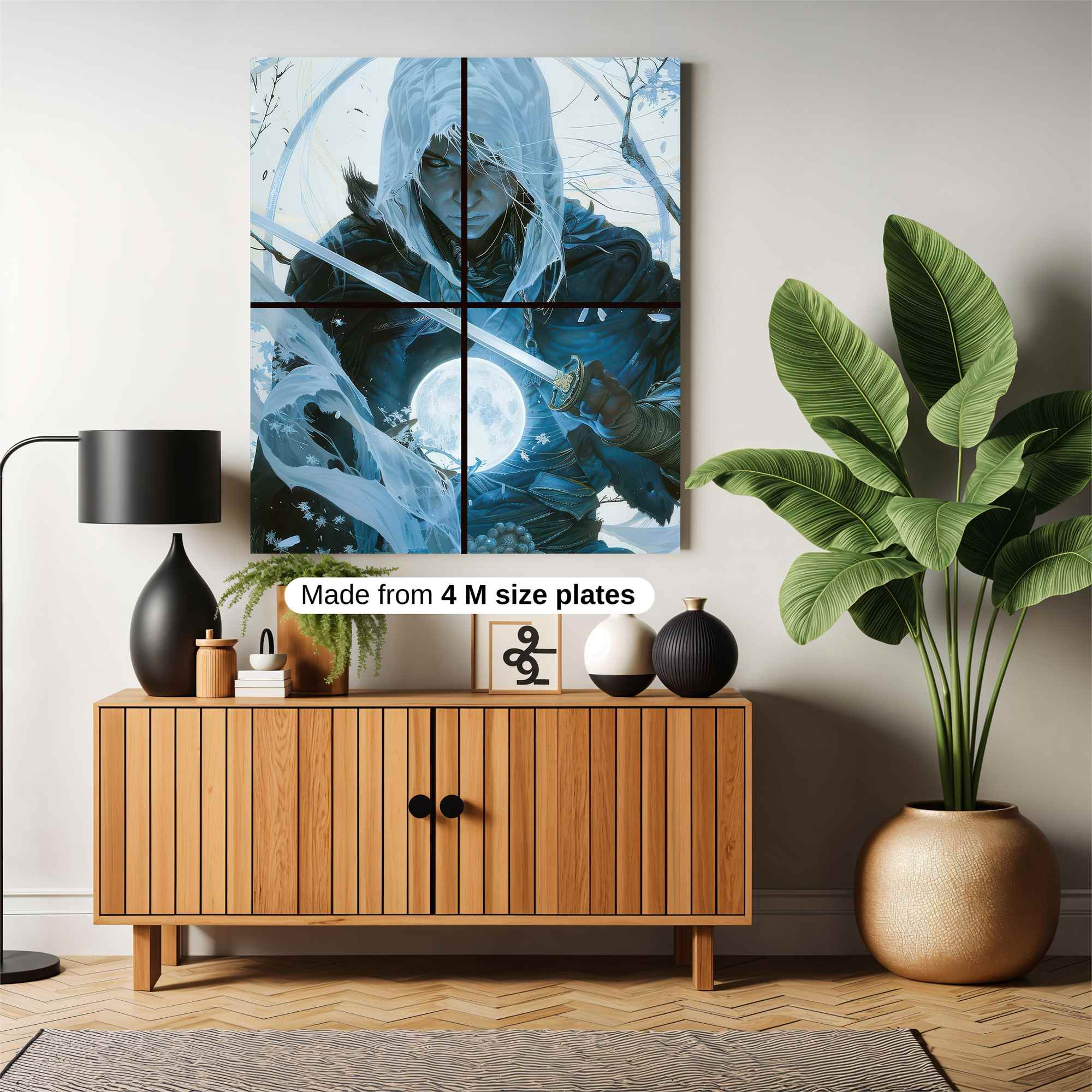 Moonlit Guardian Safe Wall Magnetic / M