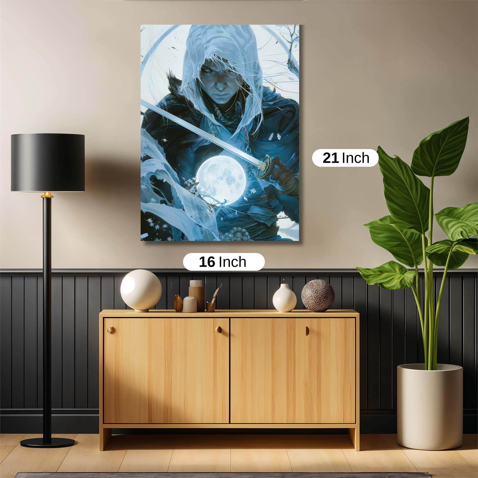 Moonlit Guardian Safe Wall Magnetic / M