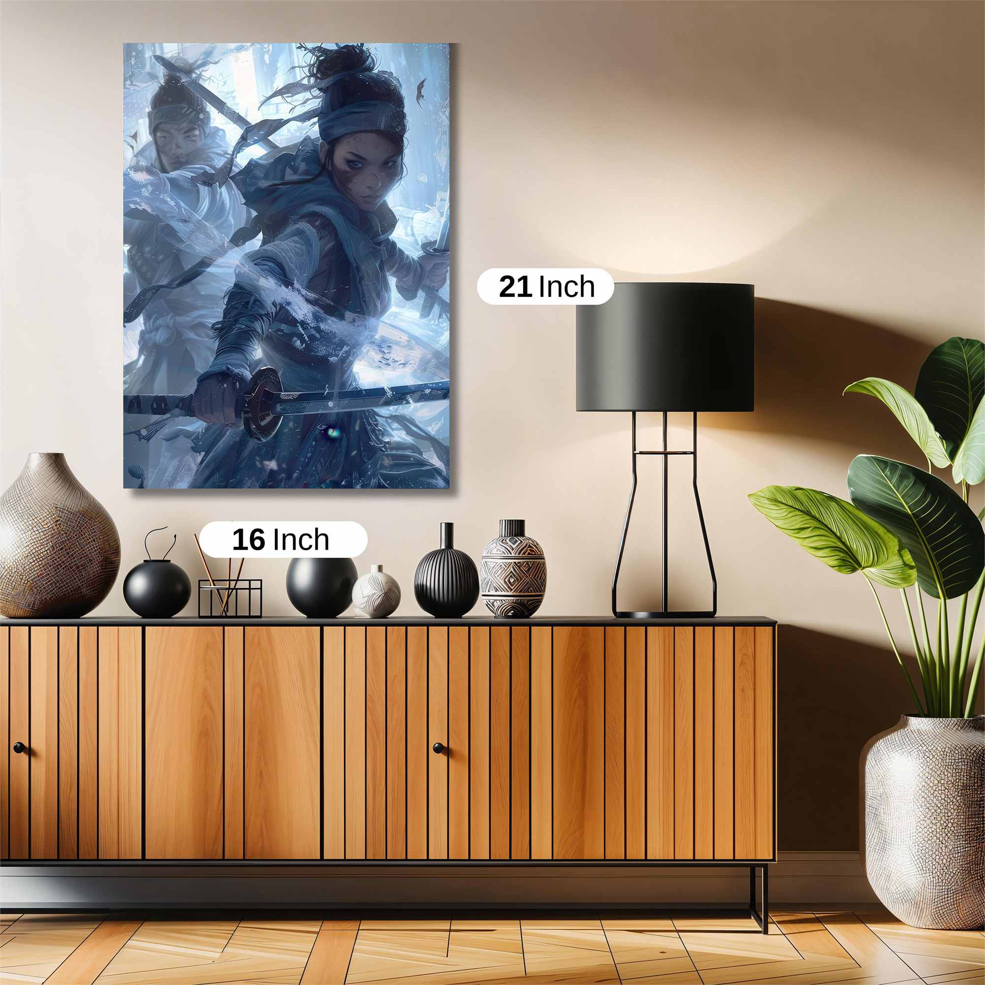 Samurai Serenity Safe Wall Magnetic / M