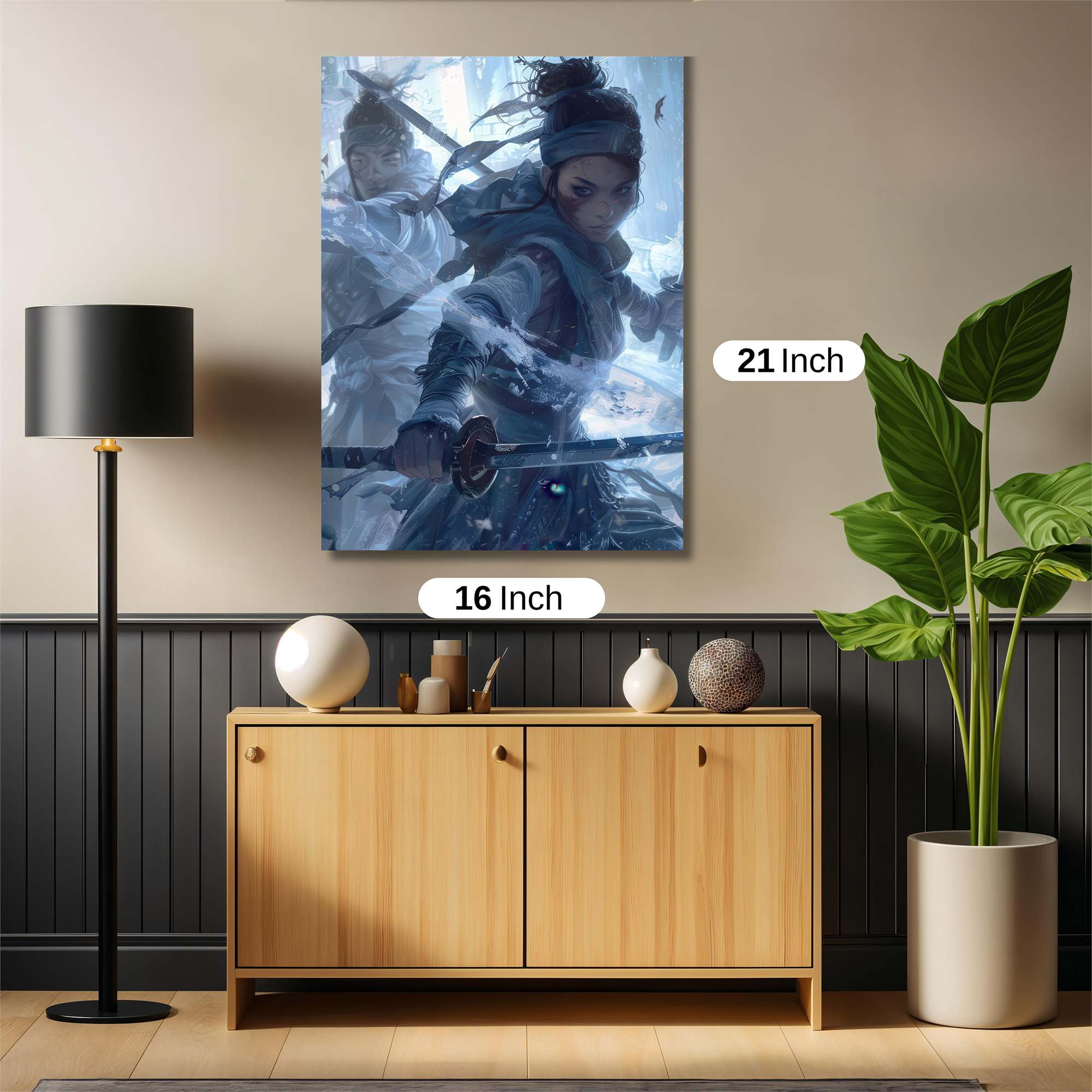 Samurai Serenity Safe Wall Magnetic / M