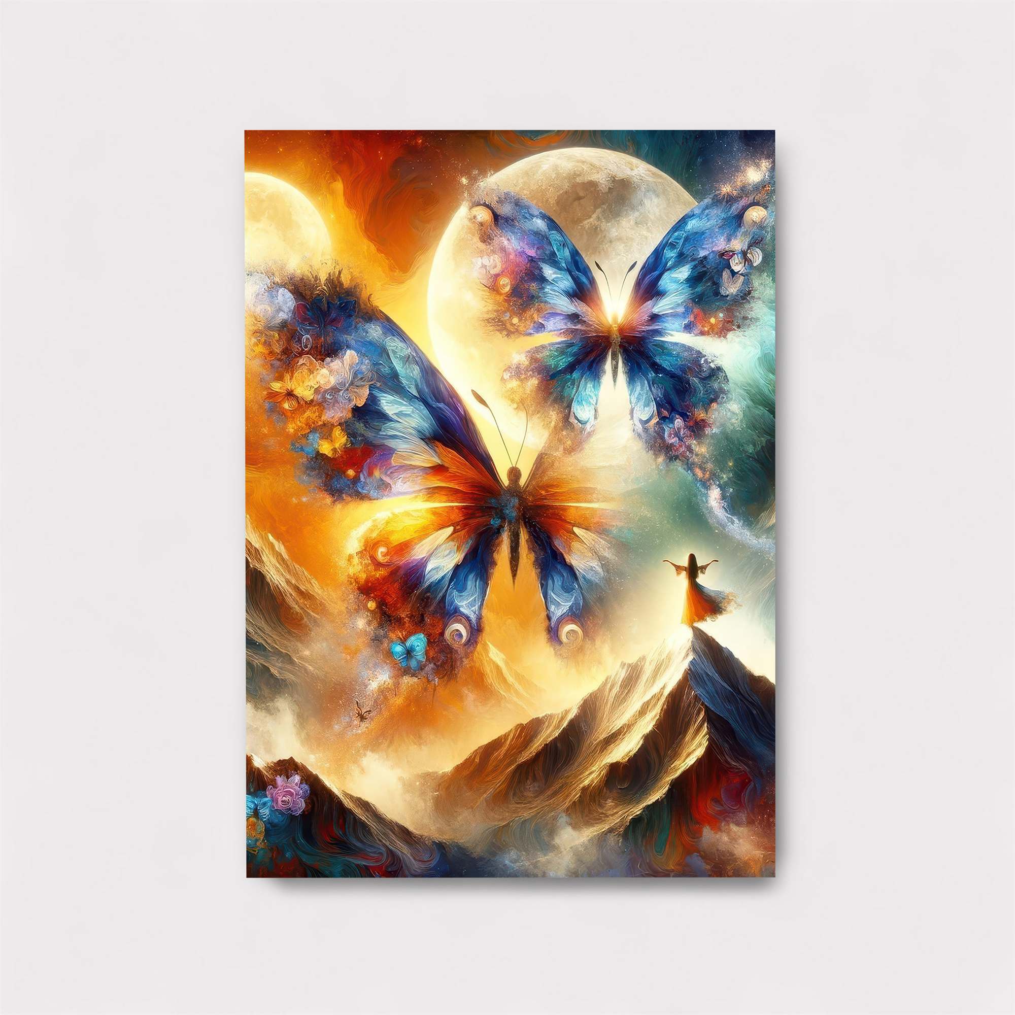 Butterfly Dreamscape Safe Wall Magnetic / M