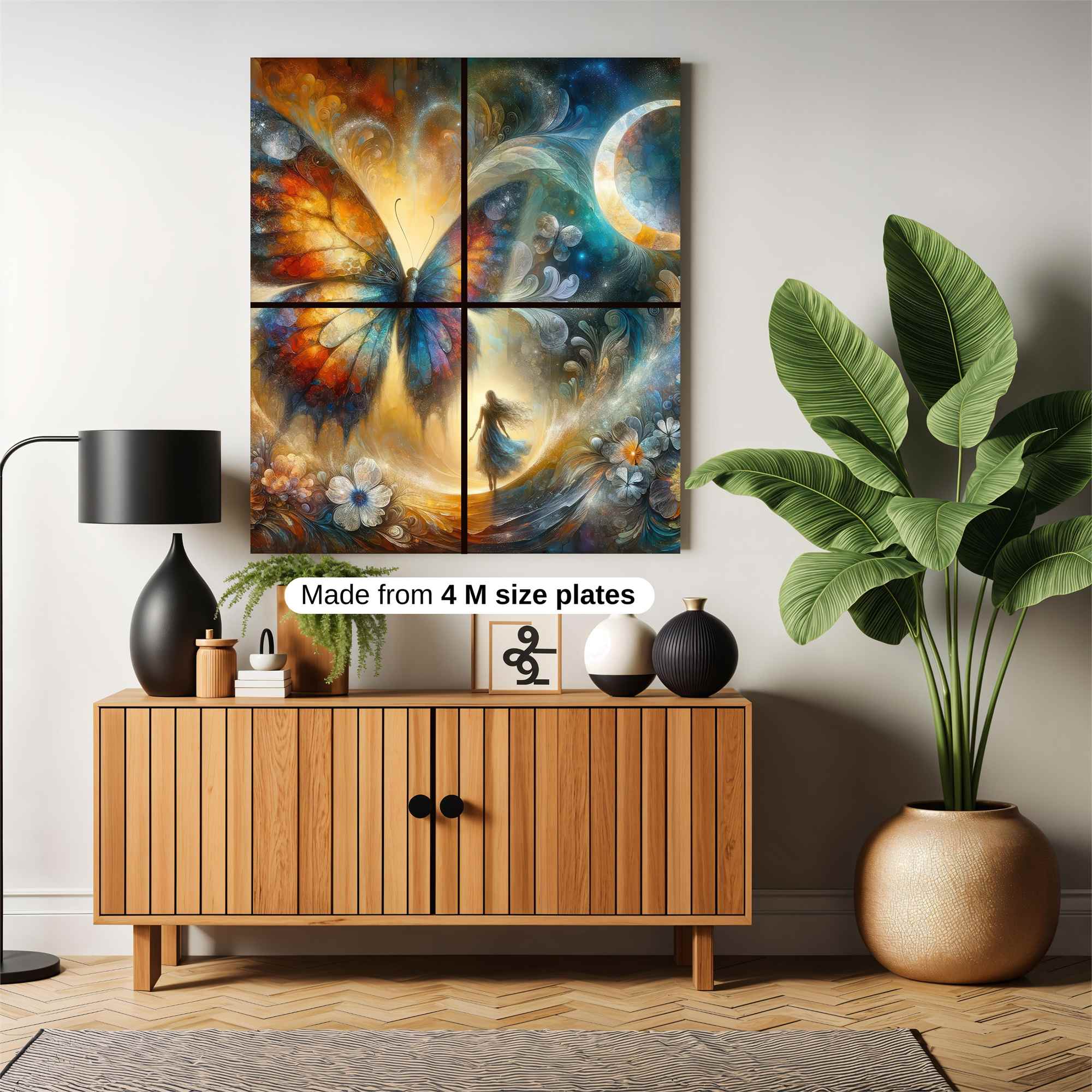 Butterfly Dream Safe Wall Magnetic / M