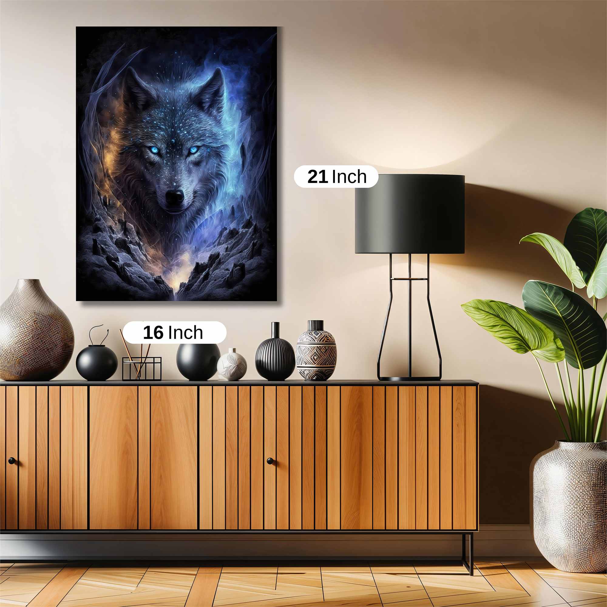 Wolf Radiance Safe Wall Magnetic / M