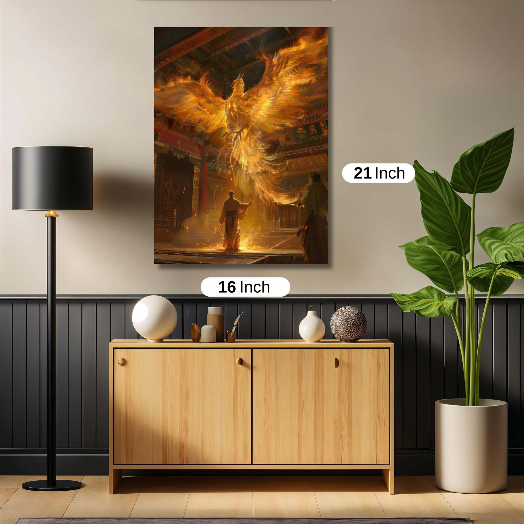 Phoenix Ascending Safe Wall Magnetic / M