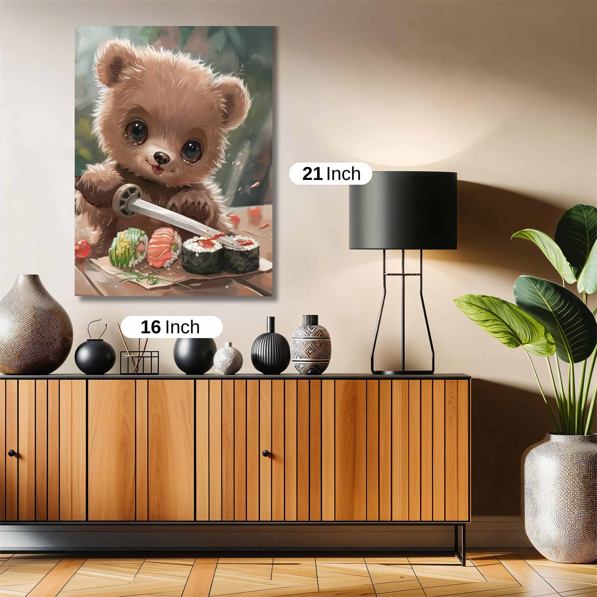 Samurai Snack Safe Wall Magnetic / M