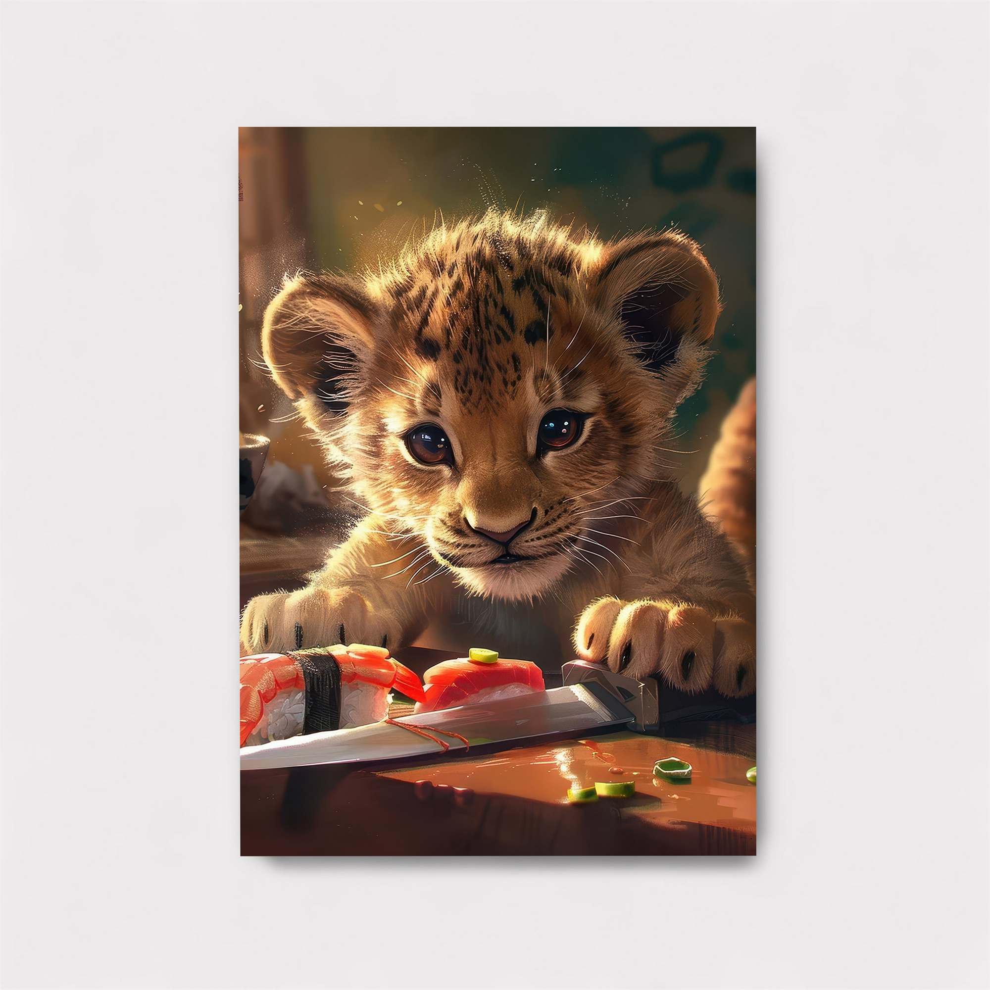 Cub Curious Safe Wall Magnetic / M