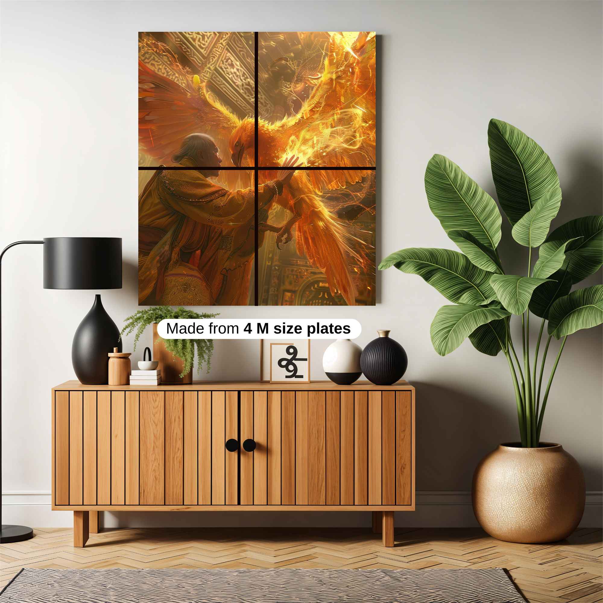 Phoenix Rebirth Safe Wall Magnetic / M