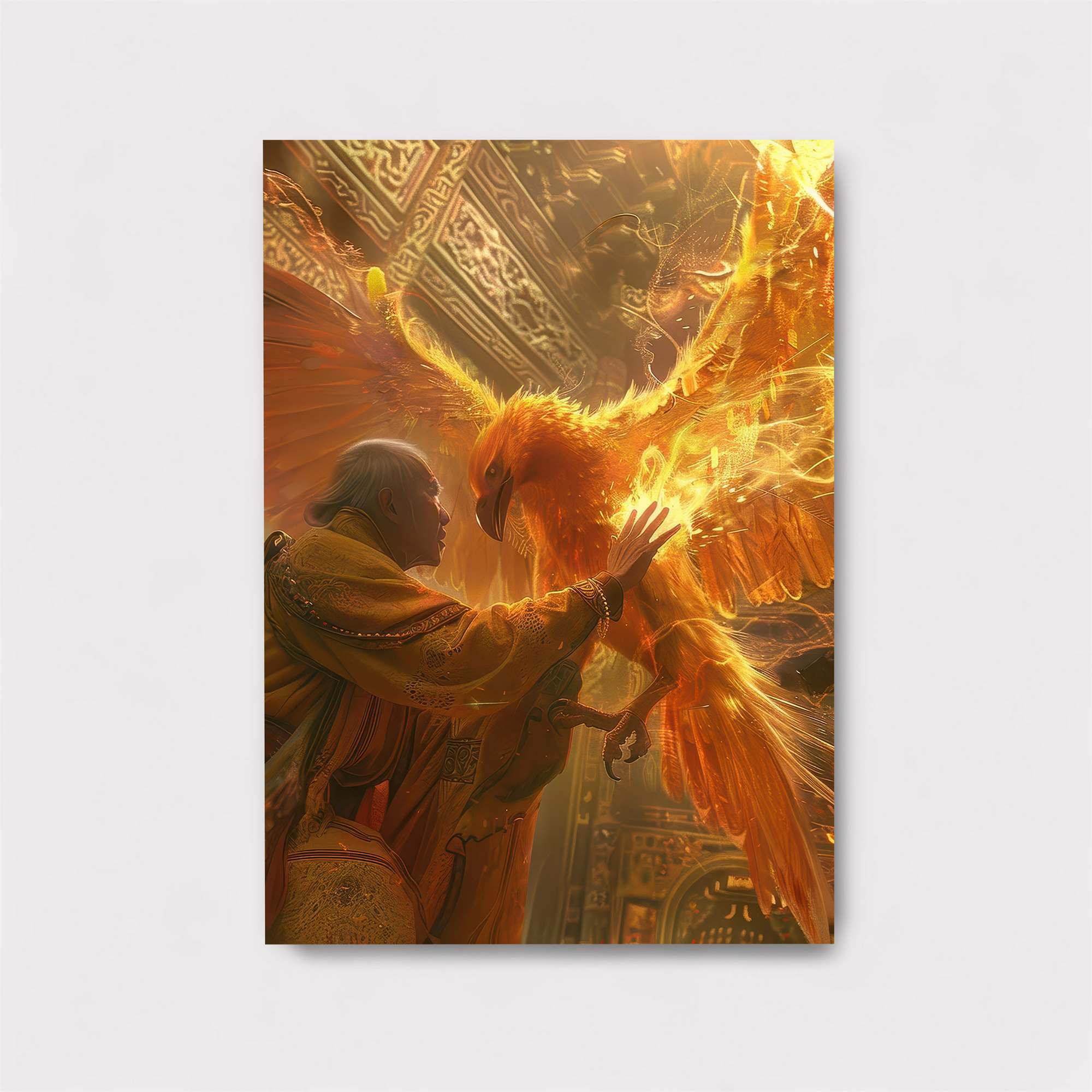 Phoenix Rebirth Safe Wall Magnetic / M