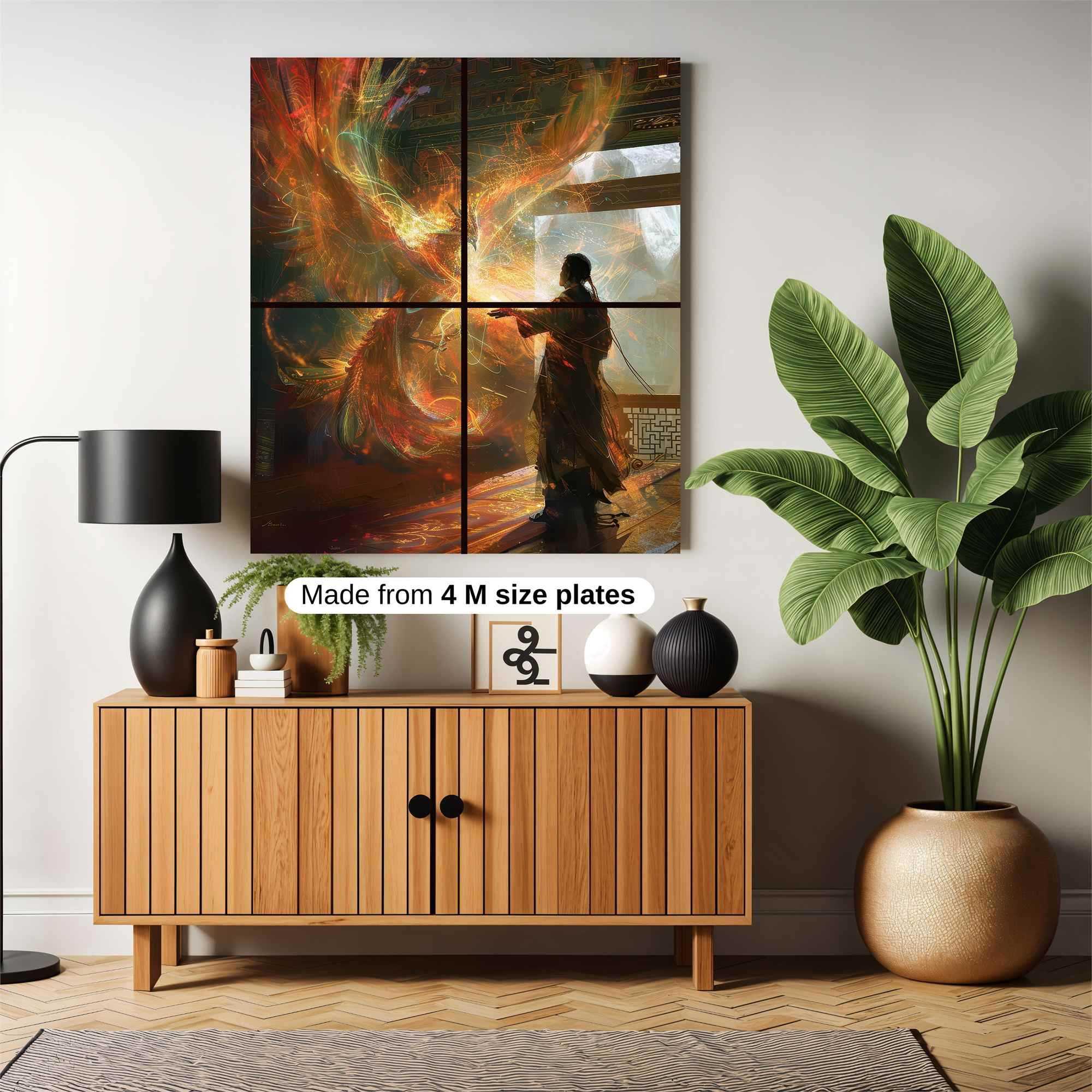 Phoenix Rebirth Safe Wall Magnetic / M