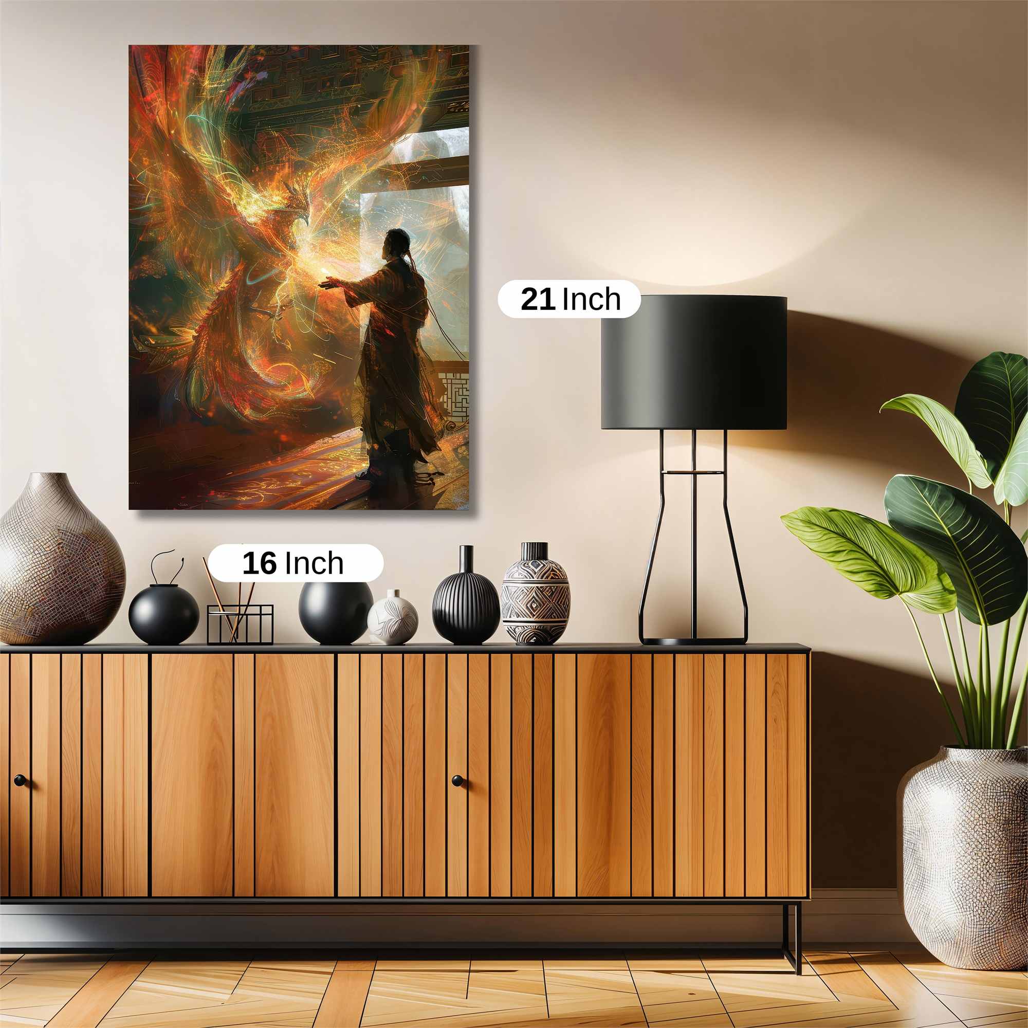 Phoenix Rebirth Safe Wall Magnetic / M