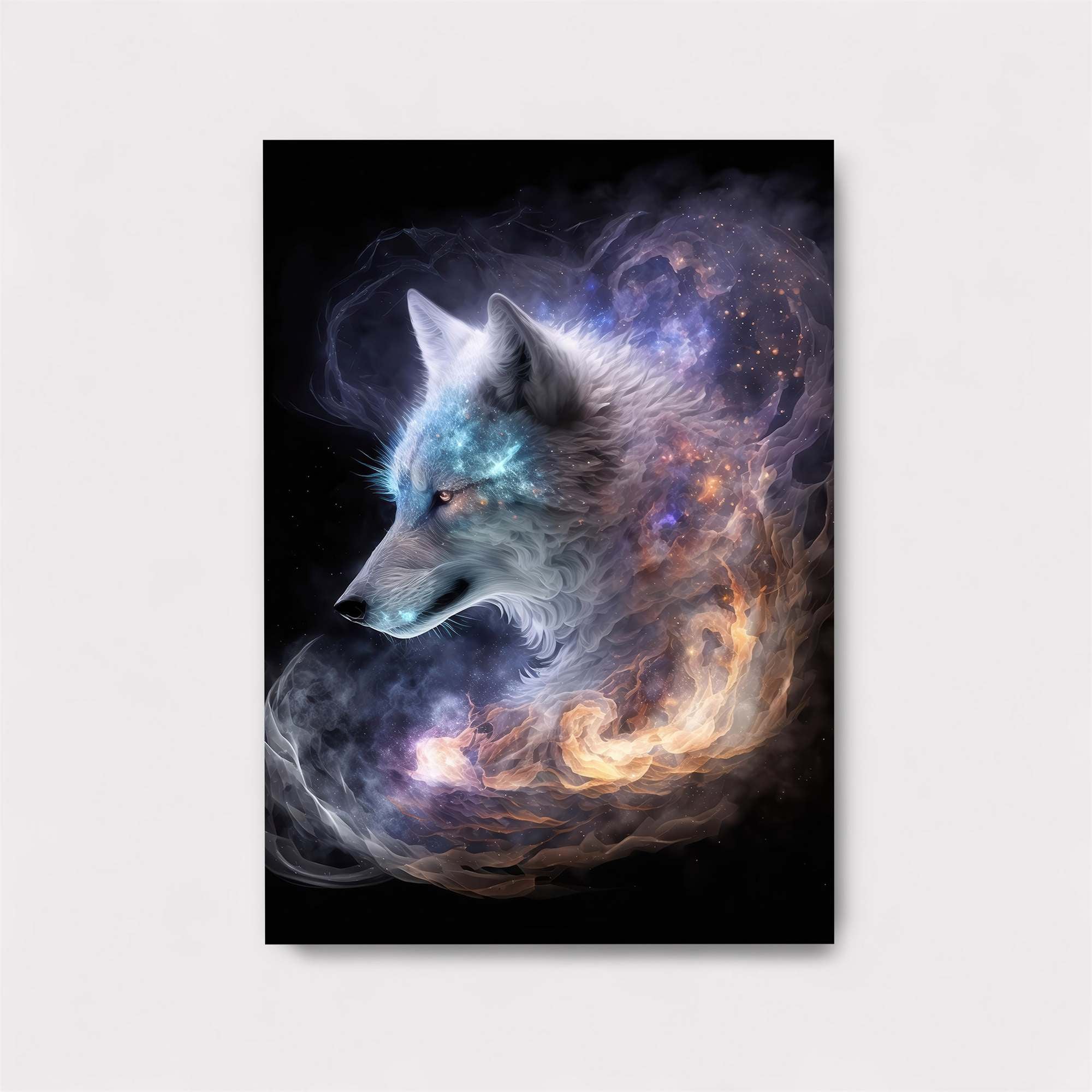 Cosmic Wolf Safe Wall Magnetic / M