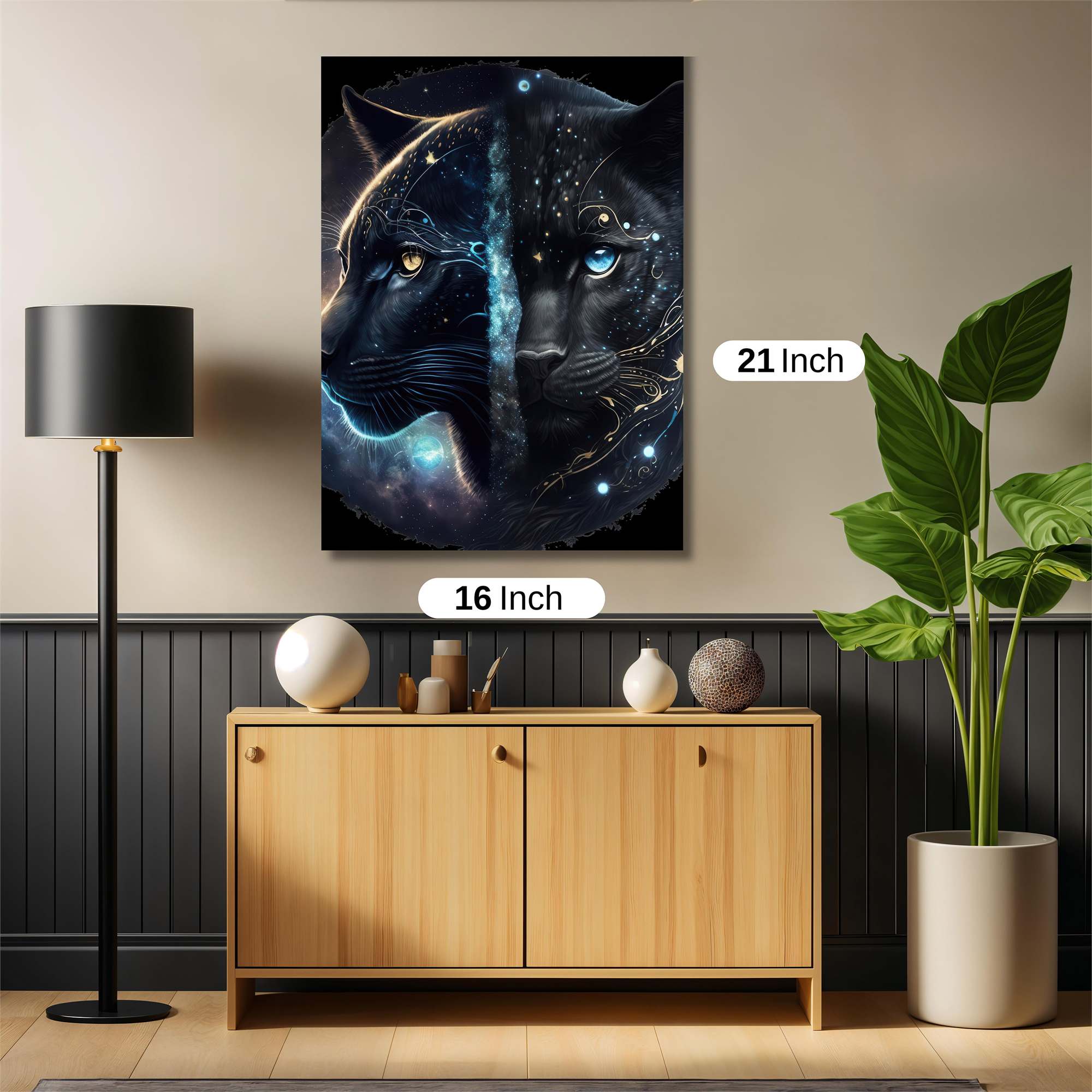 Cosmic Panther Safe Wall Magnetic / M