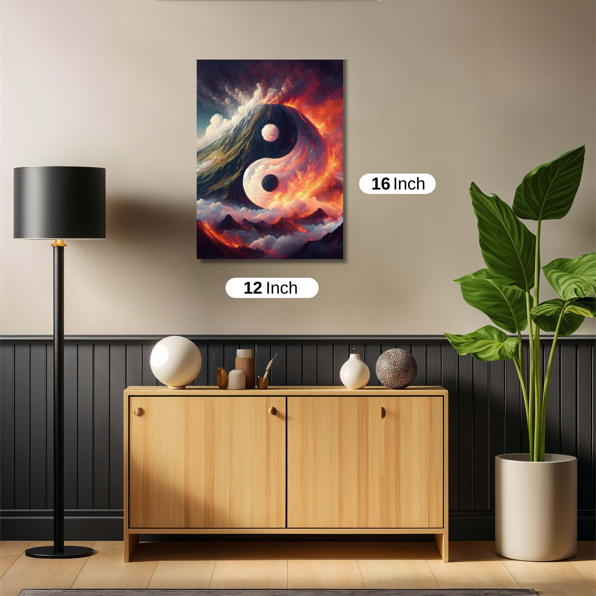 YinYang Harmony Safe Wall Magnetic / M