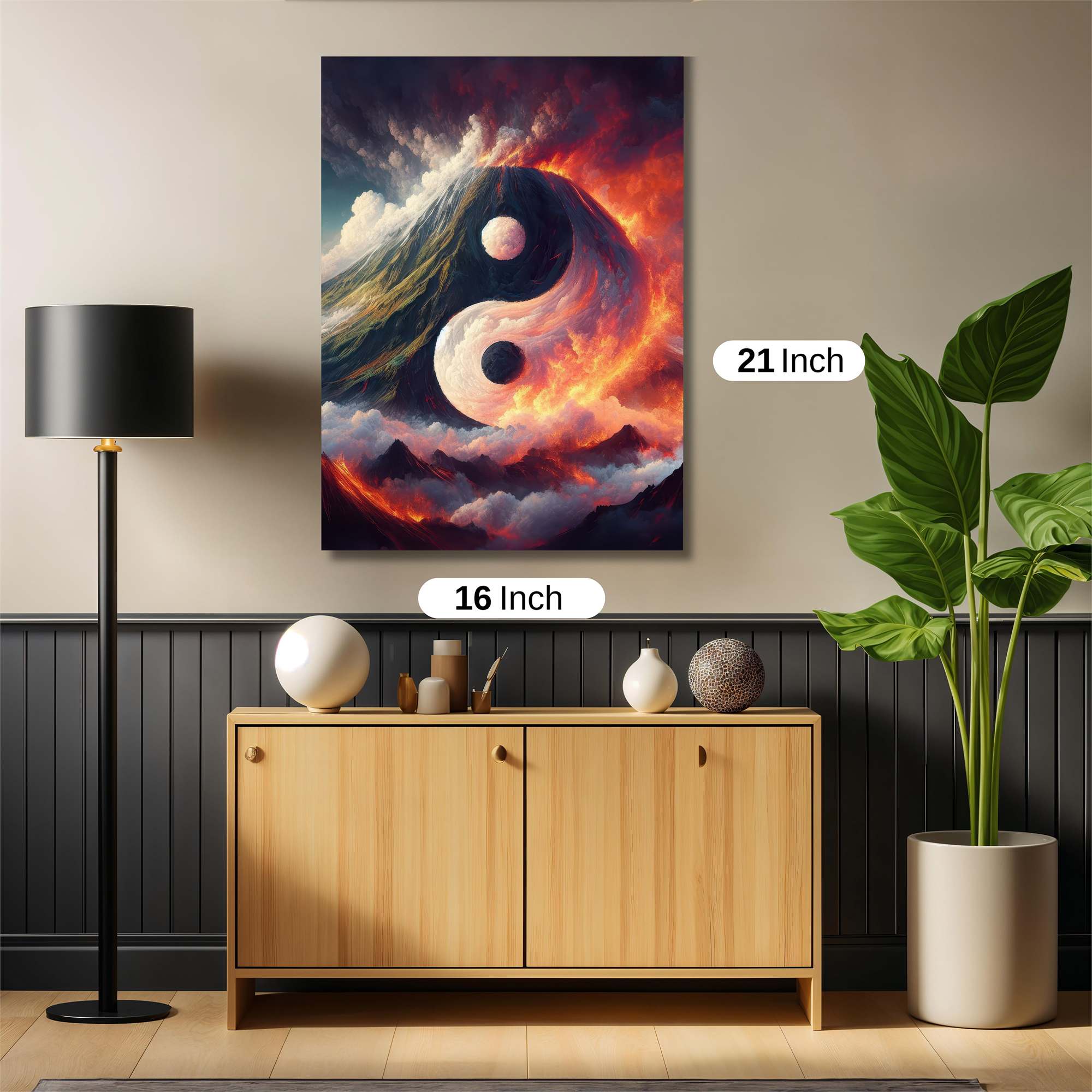 YinYang Harmony Safe Wall Magnetic / M