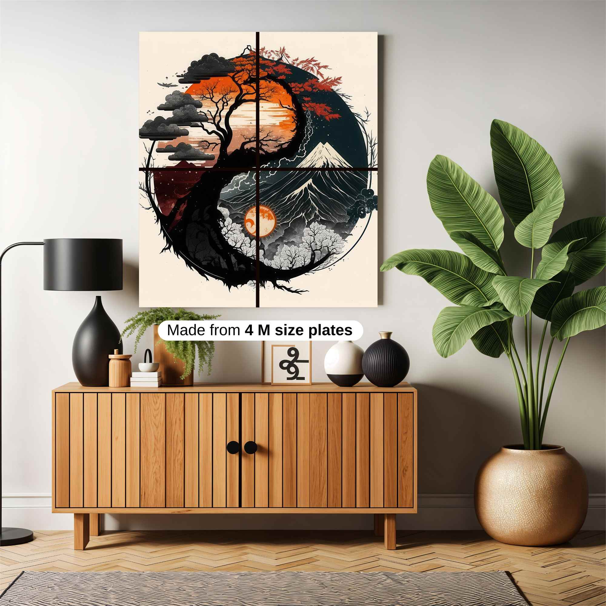 YinYang Serenity Safe Wall Magnetic / M