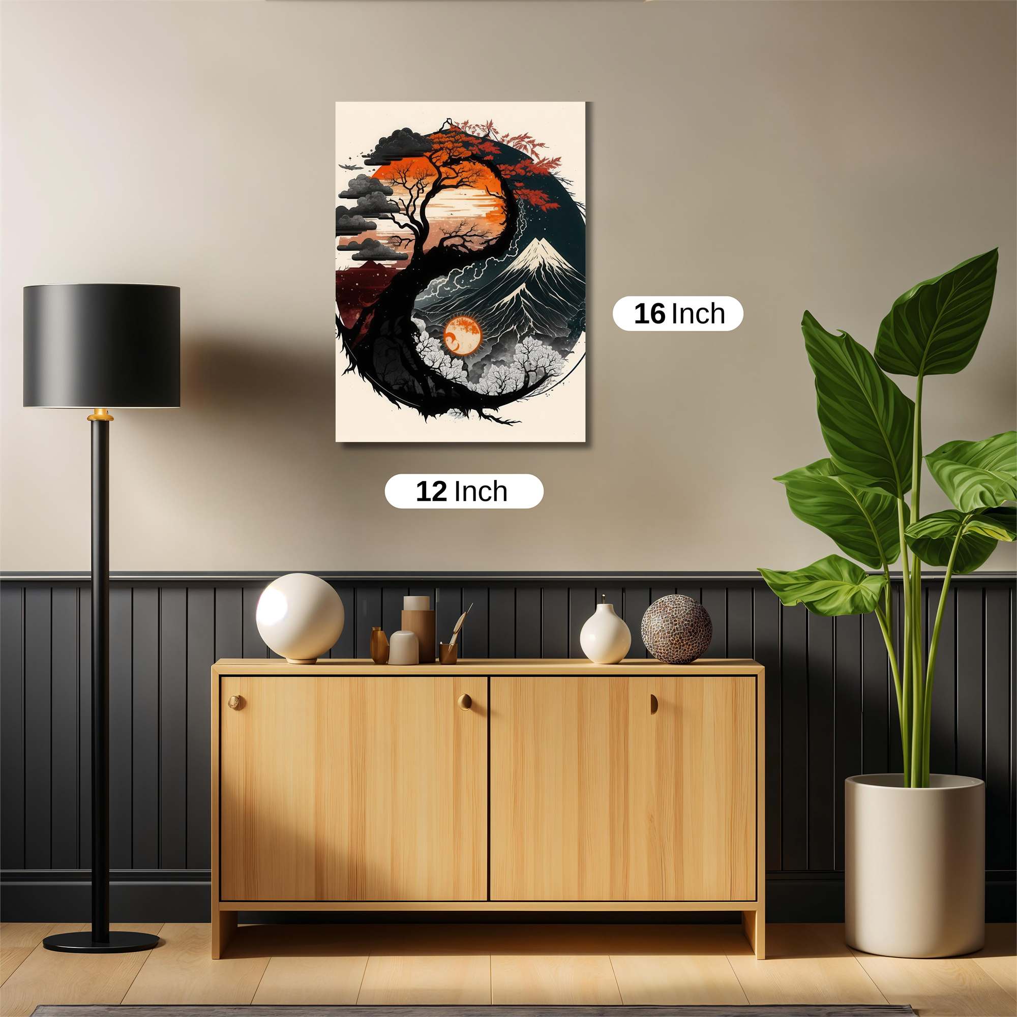YinYang Serenity Safe Wall Magnetic / M