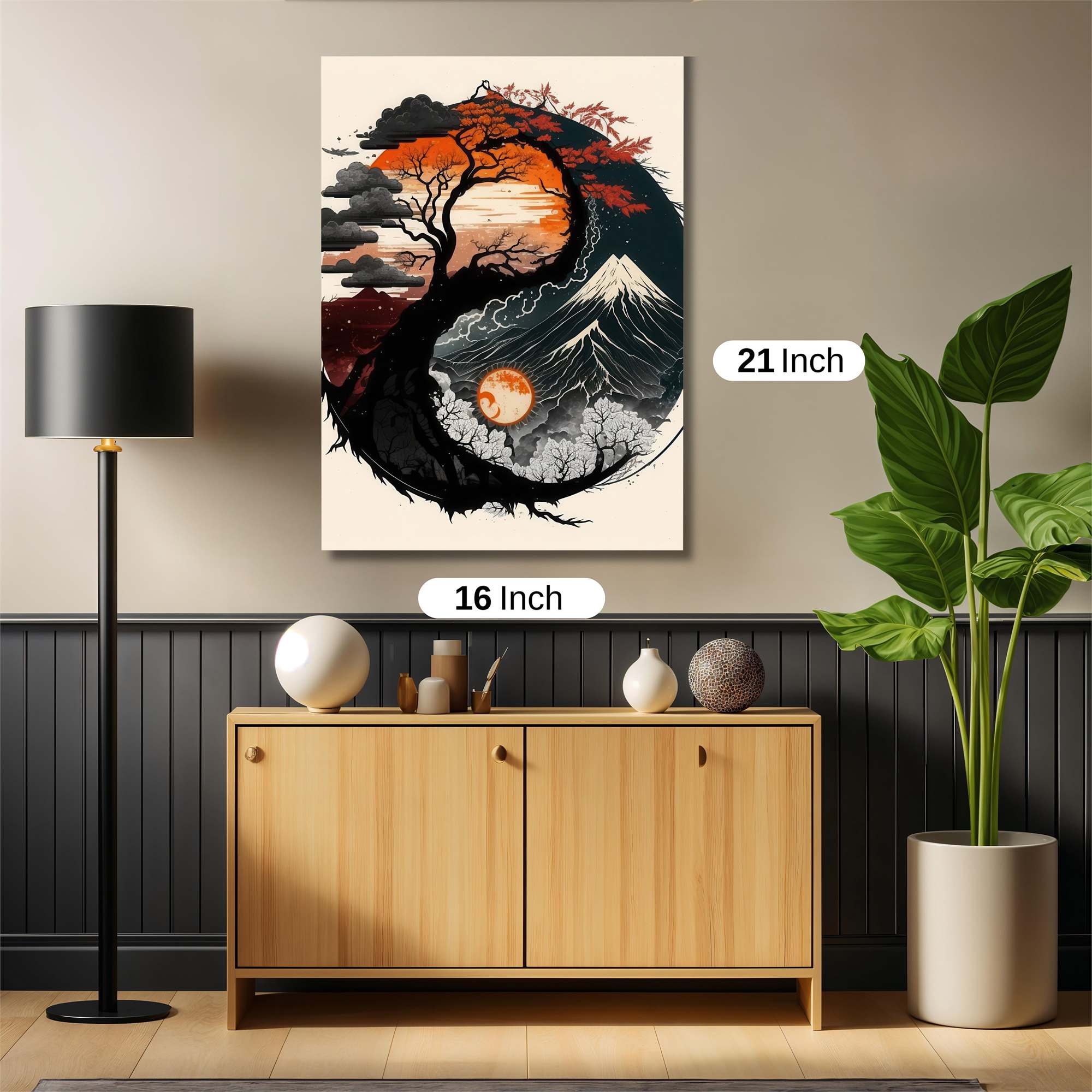 YinYang Serenity Safe Wall Magnetic / M