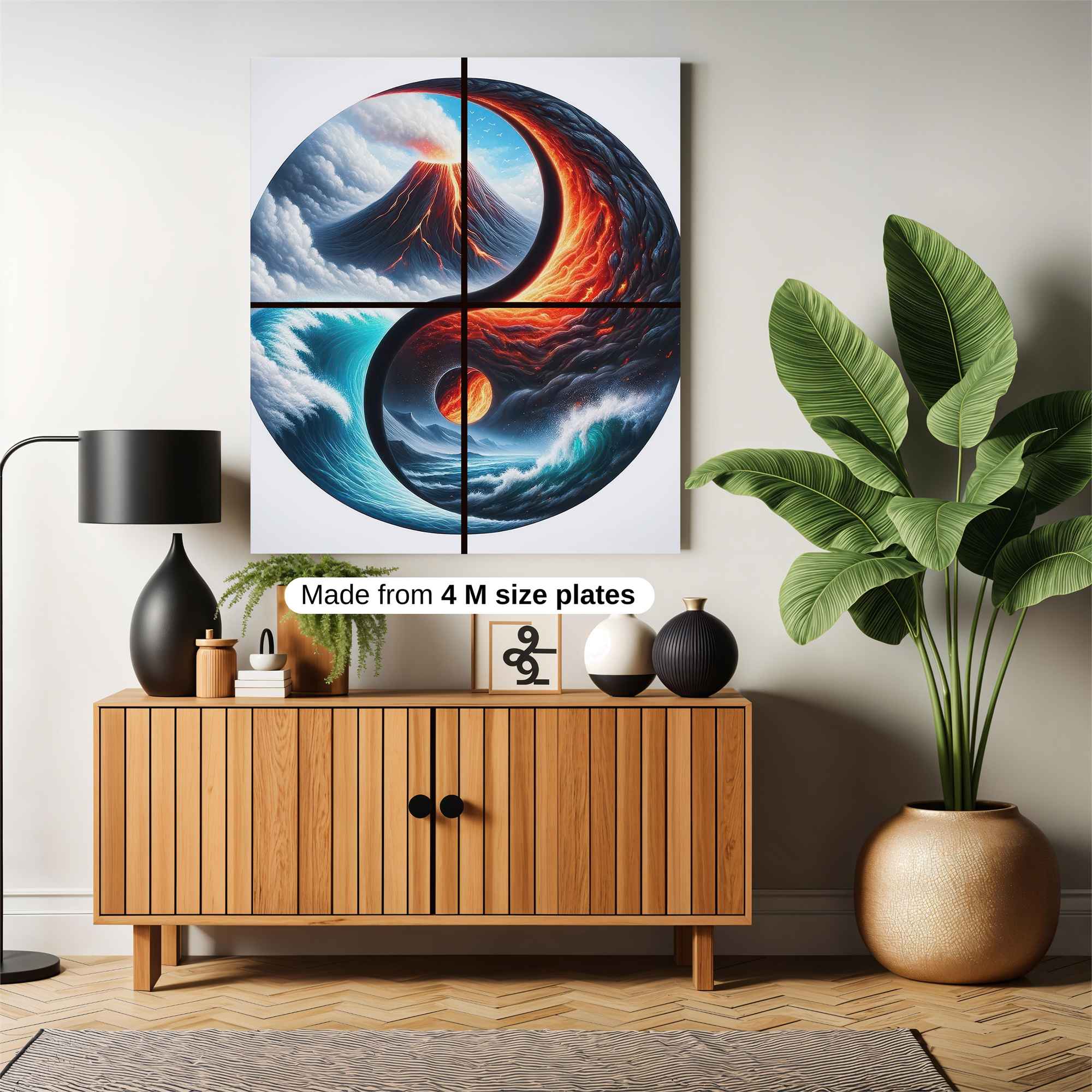 Volcano Harmony Safe Wall Magnetic / M