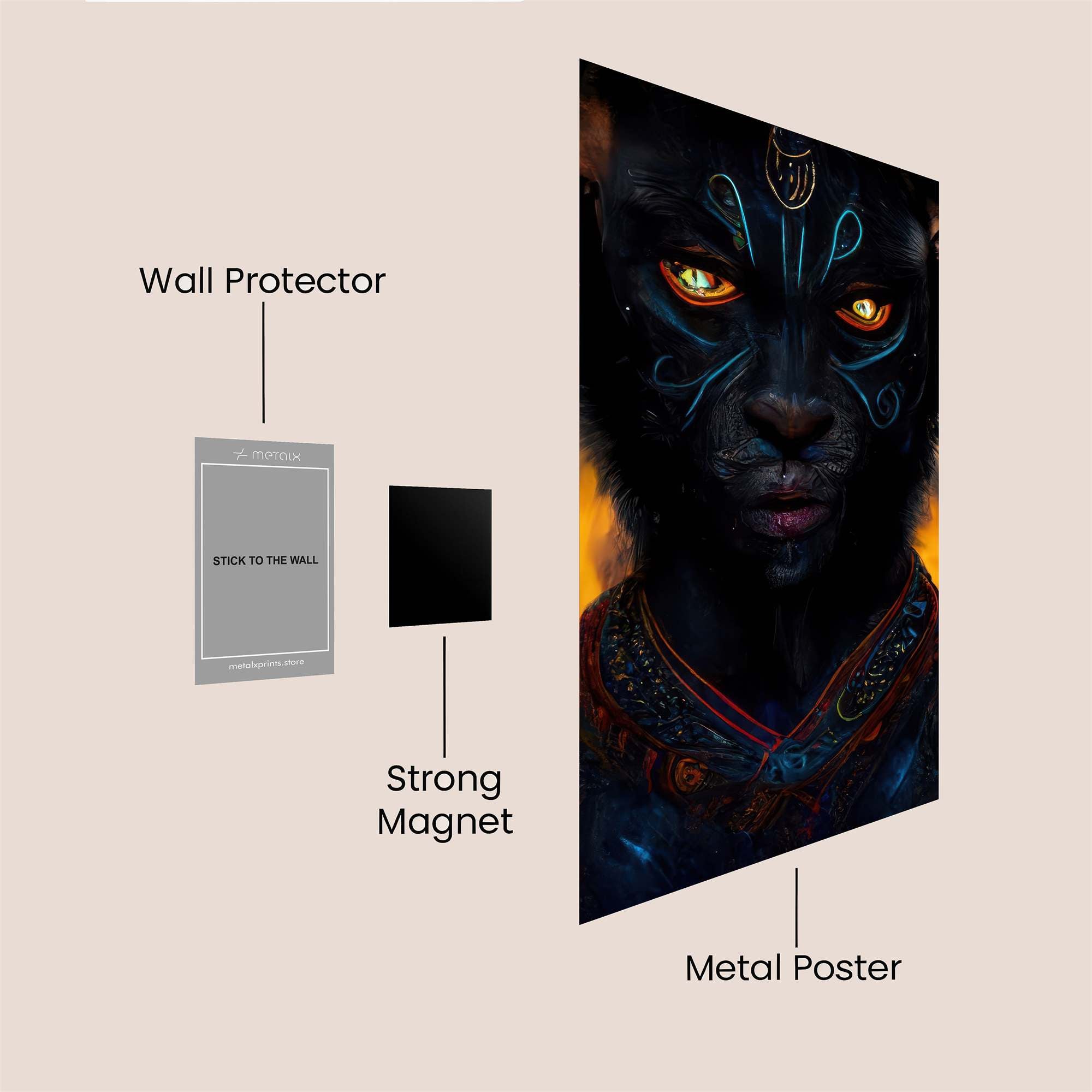 Anubis Enigma Safe Wall Magnetic / M