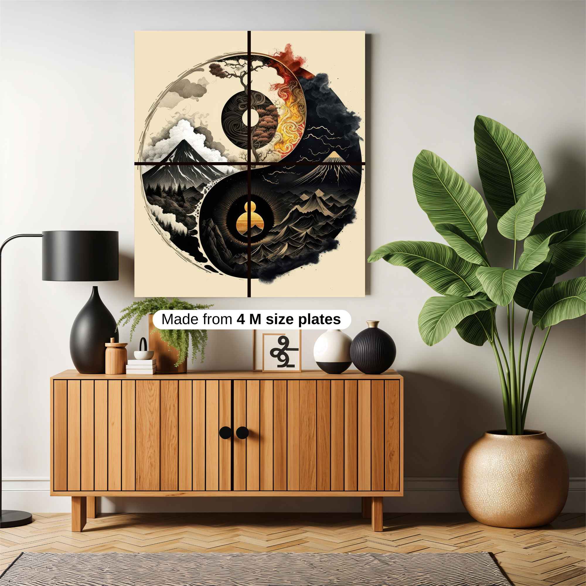 YinYang Harmony Safe Wall Magnetic / M