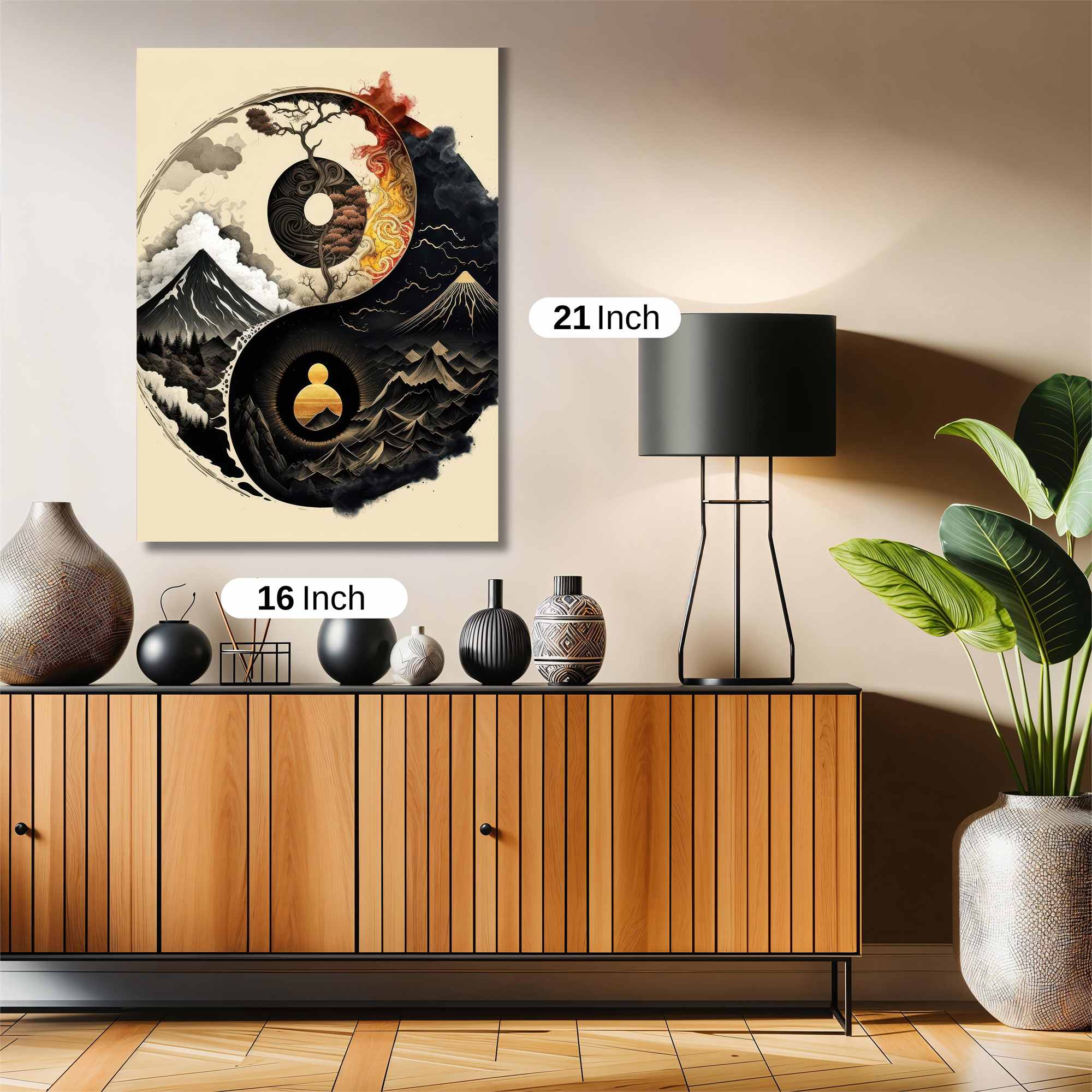 YinYang Harmony Safe Wall Magnetic / M