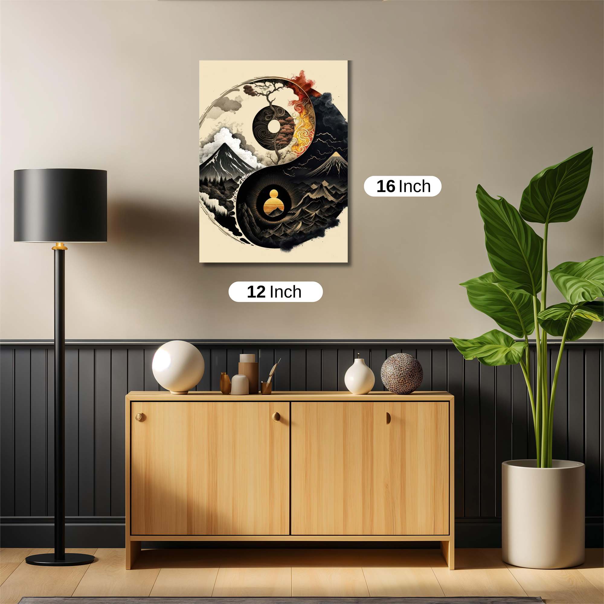 YinYang Harmony Safe Wall Magnetic / M