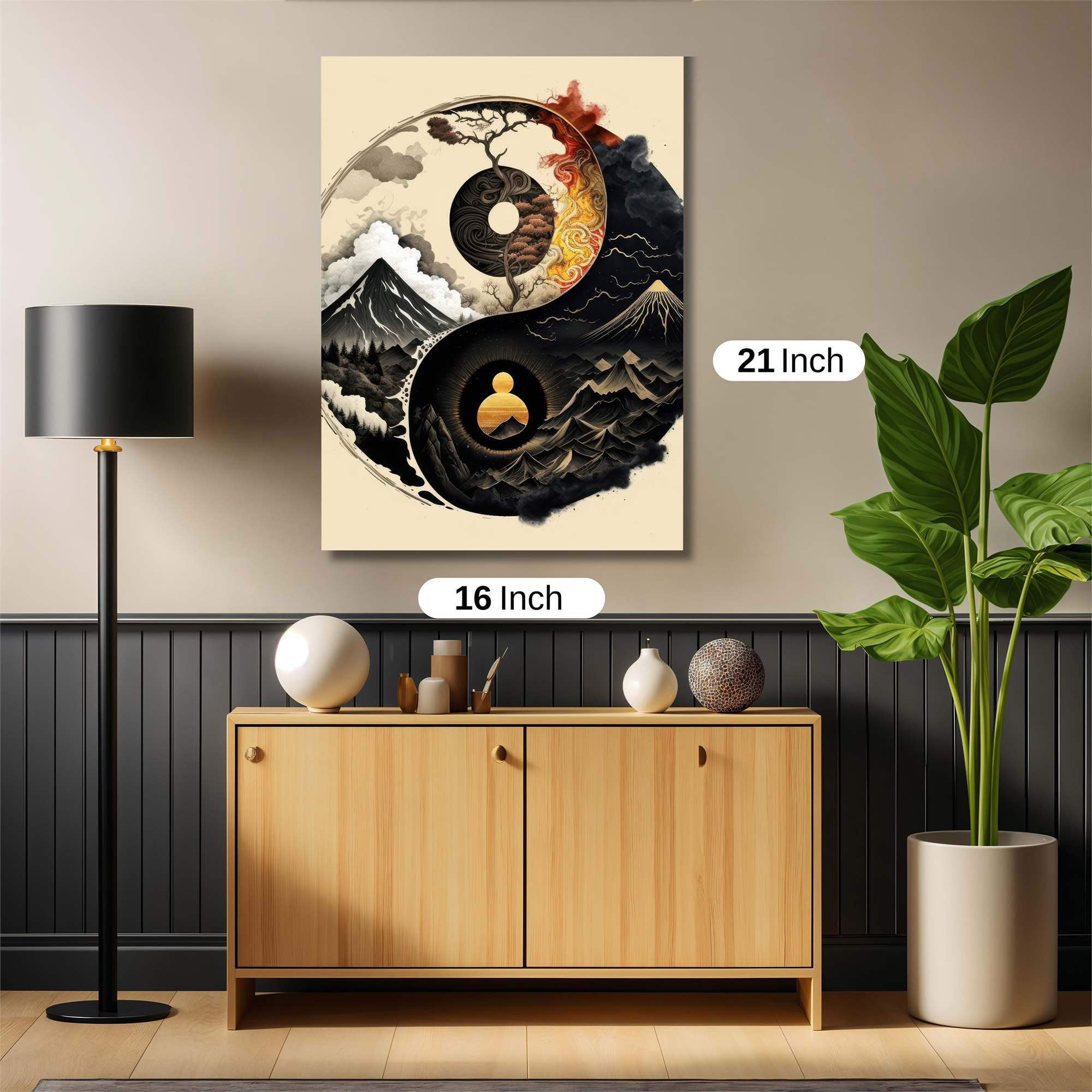 YinYang Harmony Safe Wall Magnetic / M