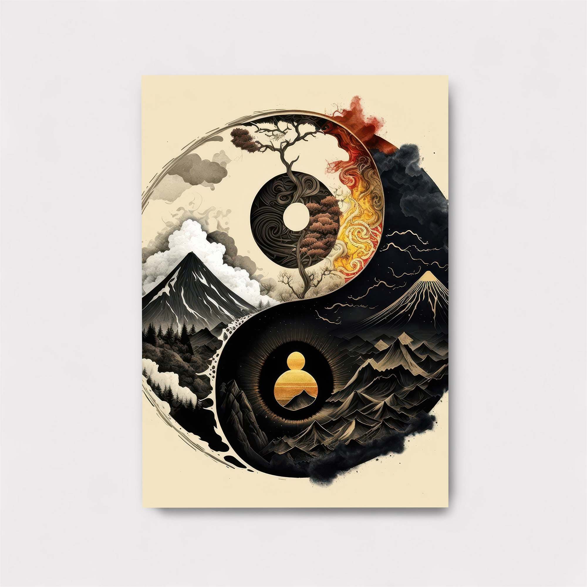 YinYang Harmony Safe Wall Magnetic / M