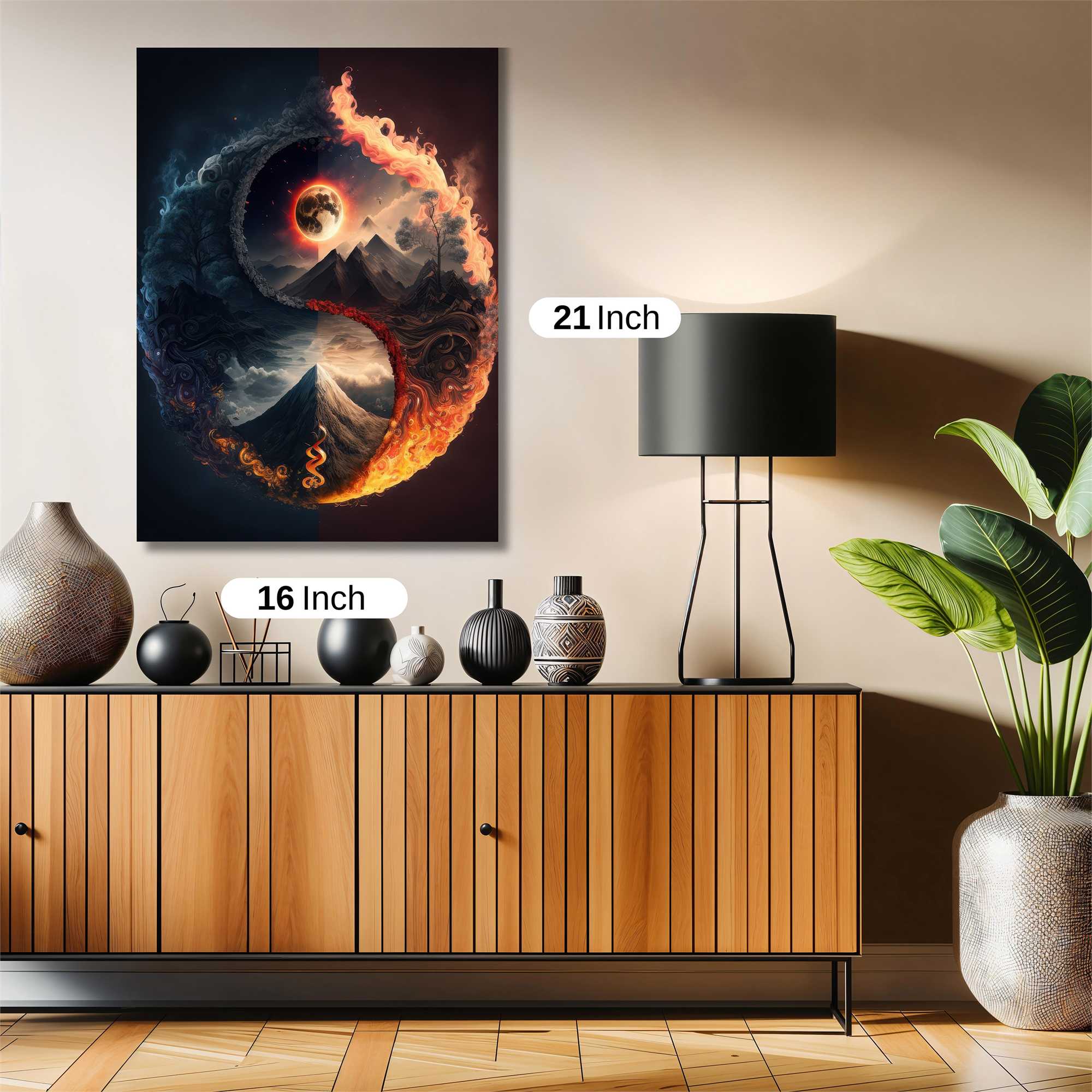 Lunar Blaze Safe Wall Magnetic / M