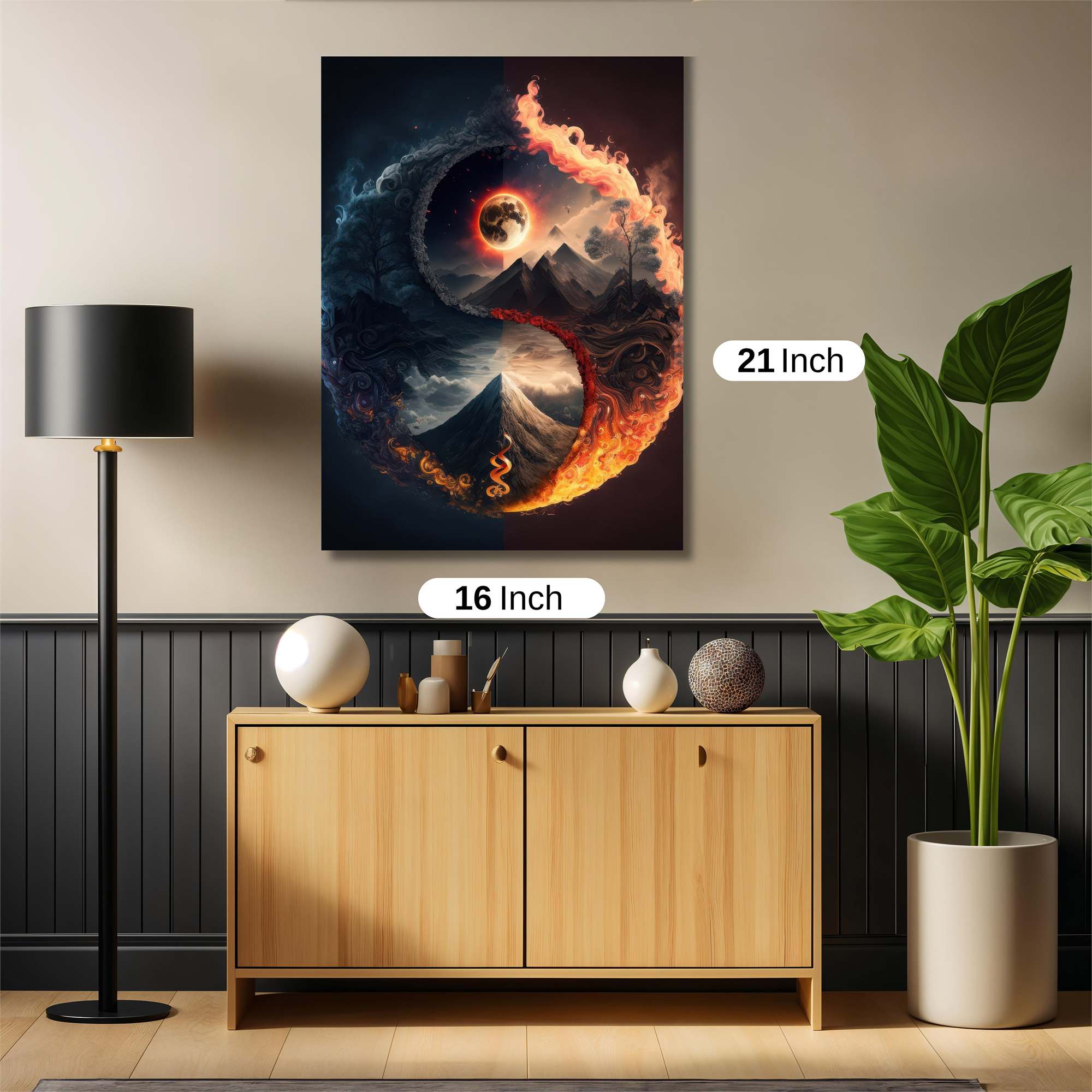 Lunar Blaze Safe Wall Magnetic / M