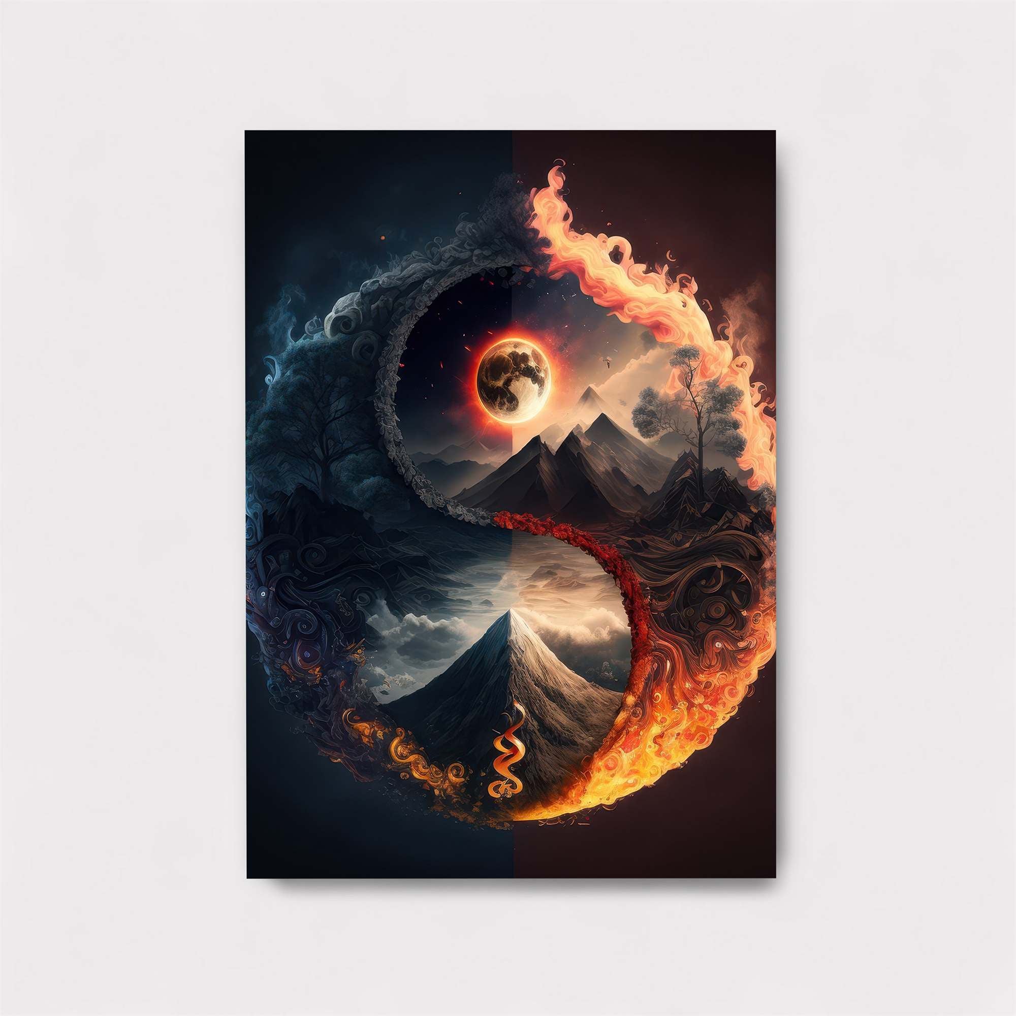 Lunar Blaze Safe Wall Magnetic / M