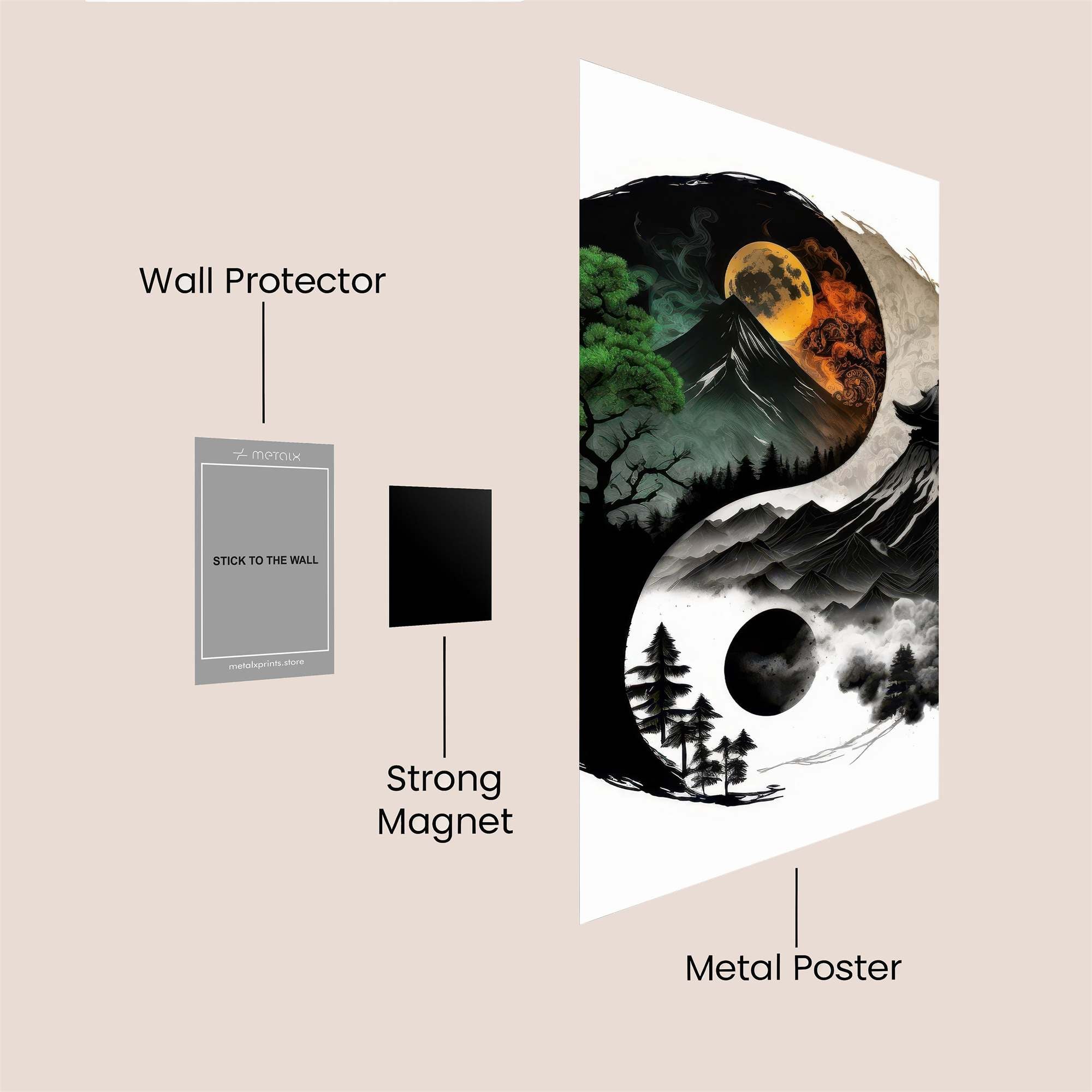 NatureBalance Safe Wall Magnetic / M