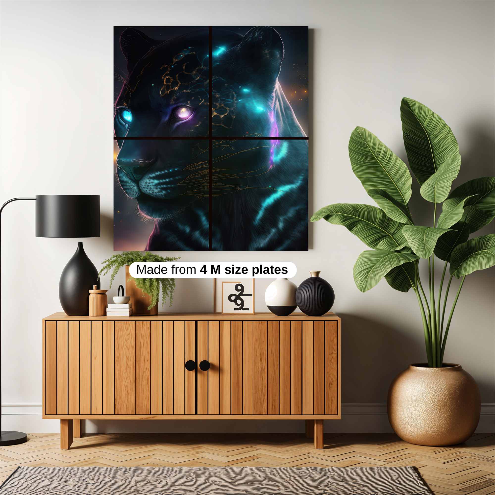 Cosmic Panther Safe Wall Magnetic / M