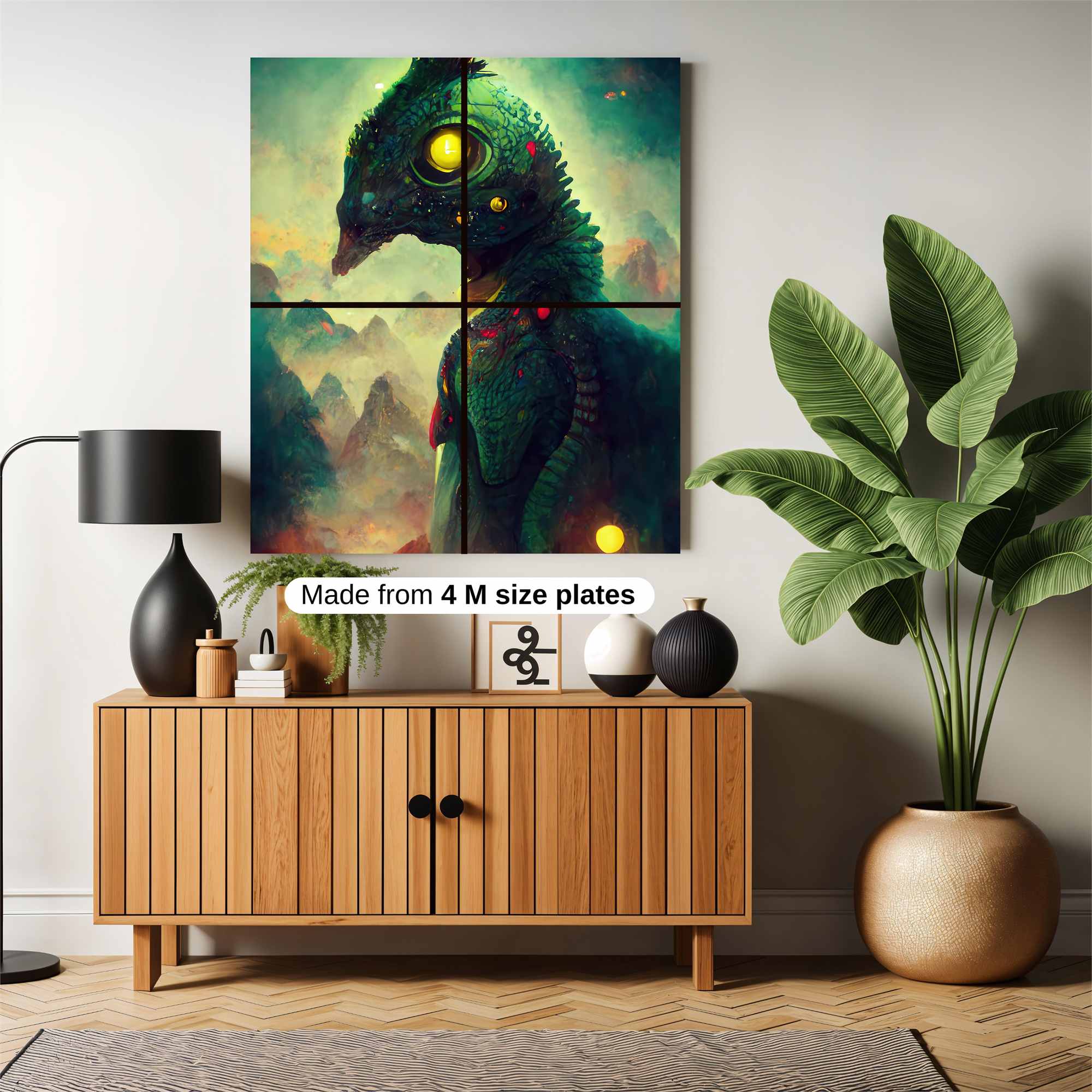 Alien Enigma Safe Wall Magnetic / M