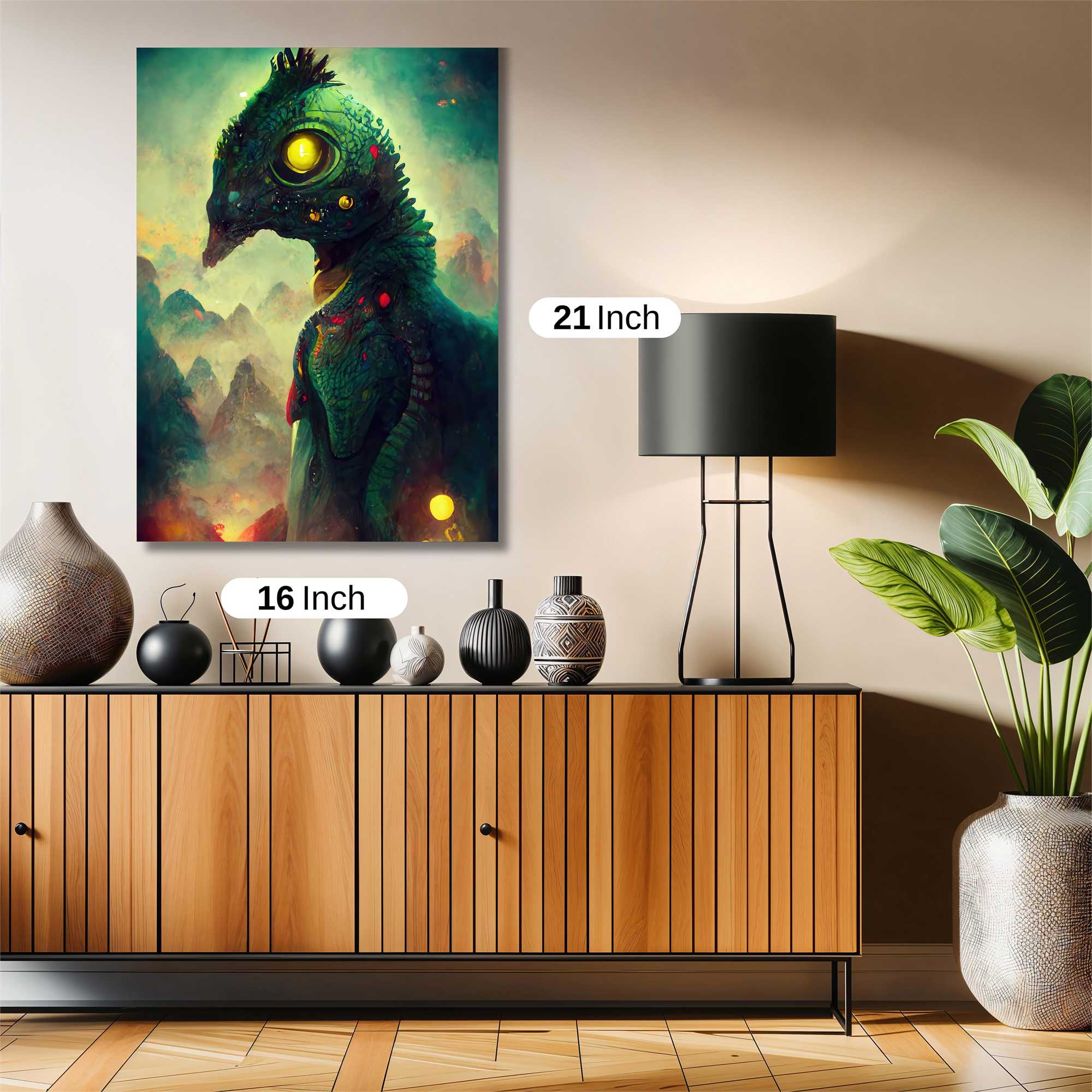 Alien Enigma Safe Wall Magnetic / M