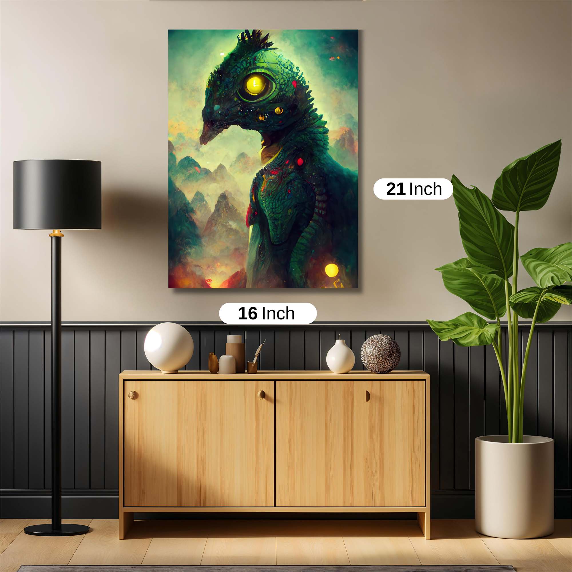 Alien Enigma Safe Wall Magnetic / M