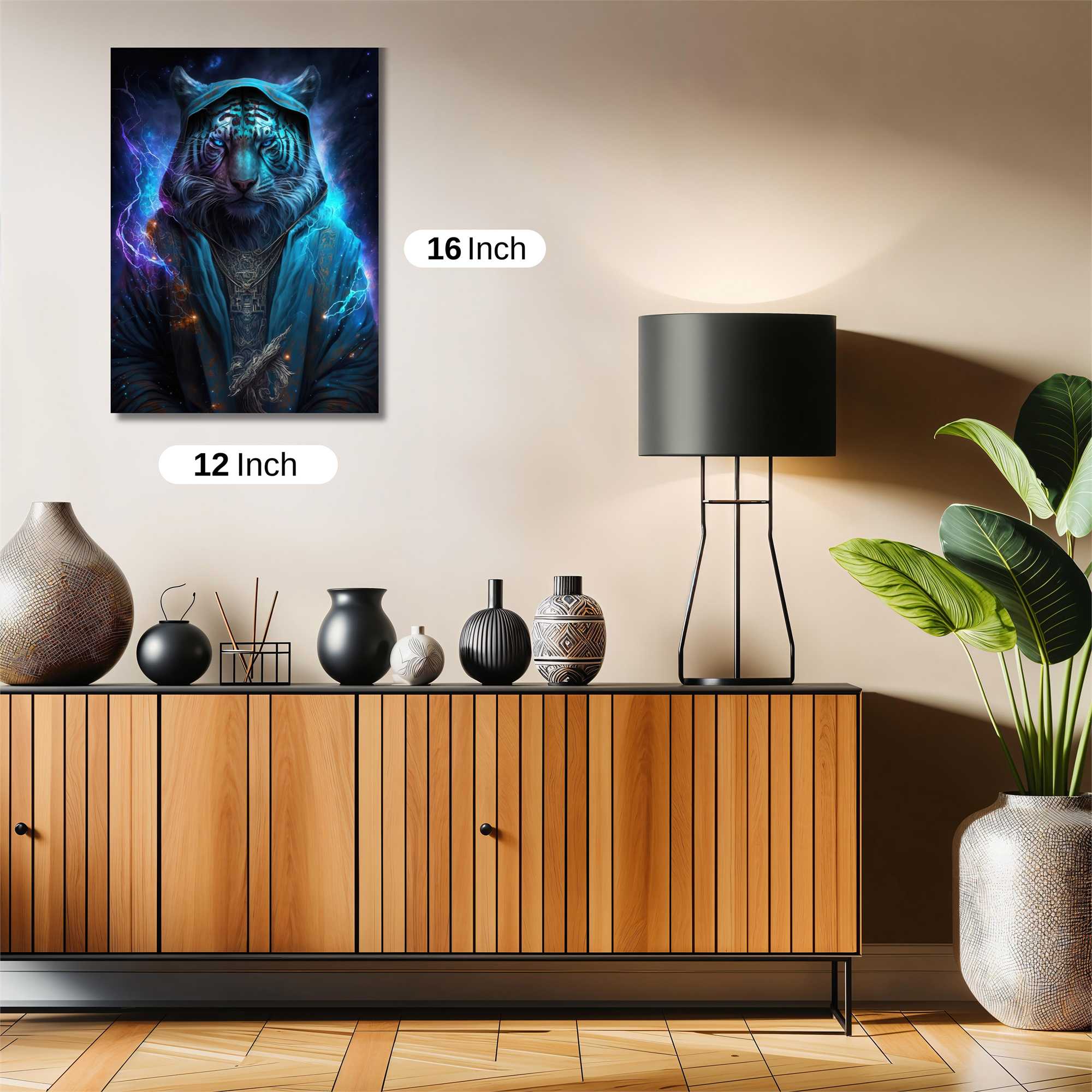 Mystic Tiger Safe Wall Magnetic / M