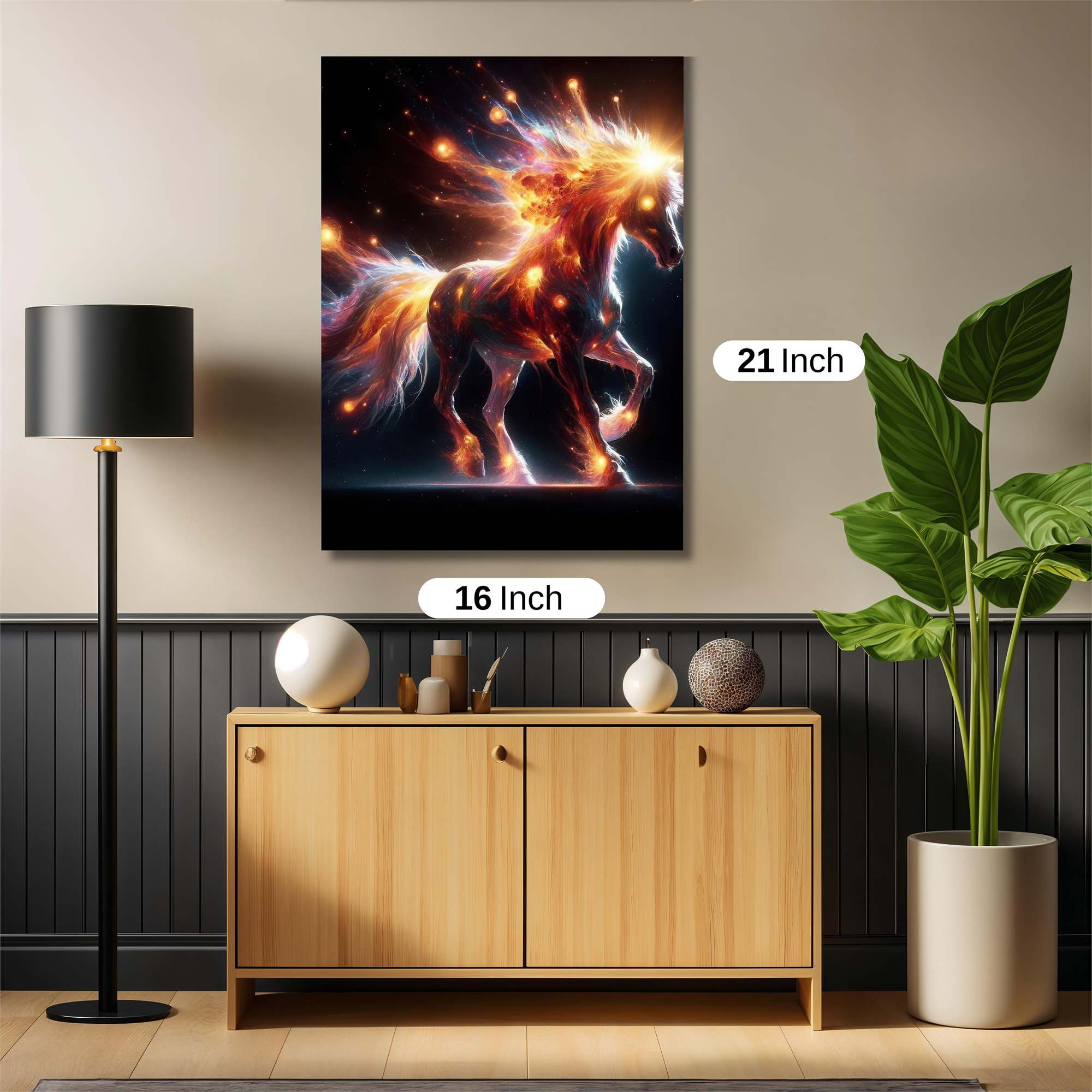 Celestial Blaze Safe Wall Magnetic / M