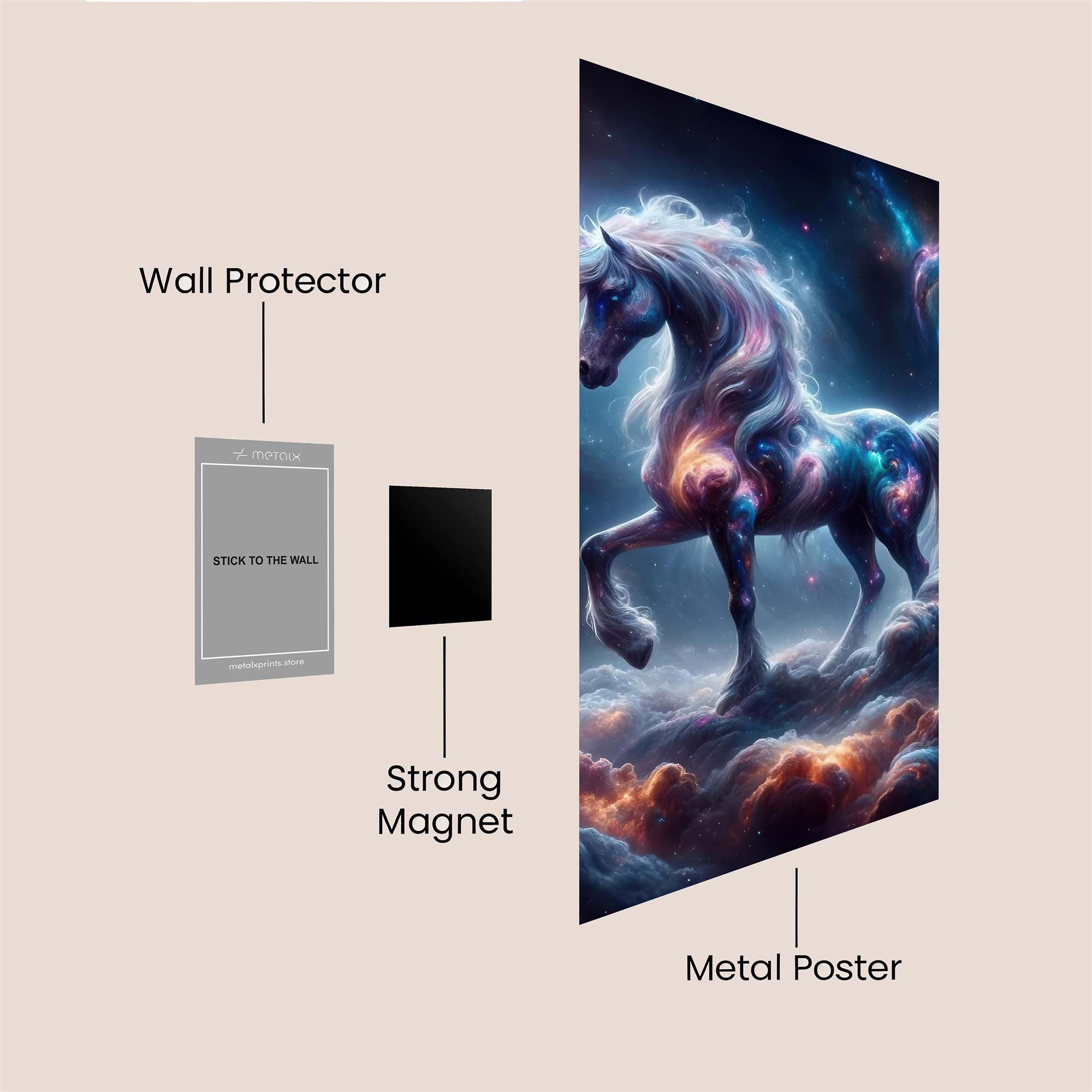Cosmic Majesty Safe Wall Magnetic / M
