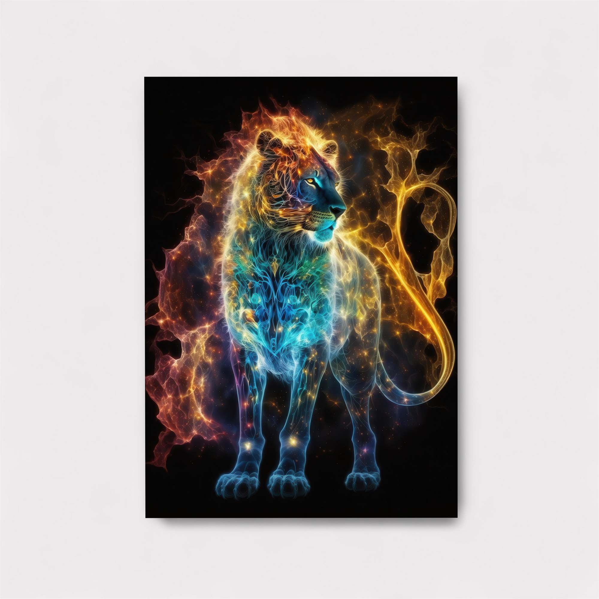 Lion Blaze Safe Wall Magnetic / M