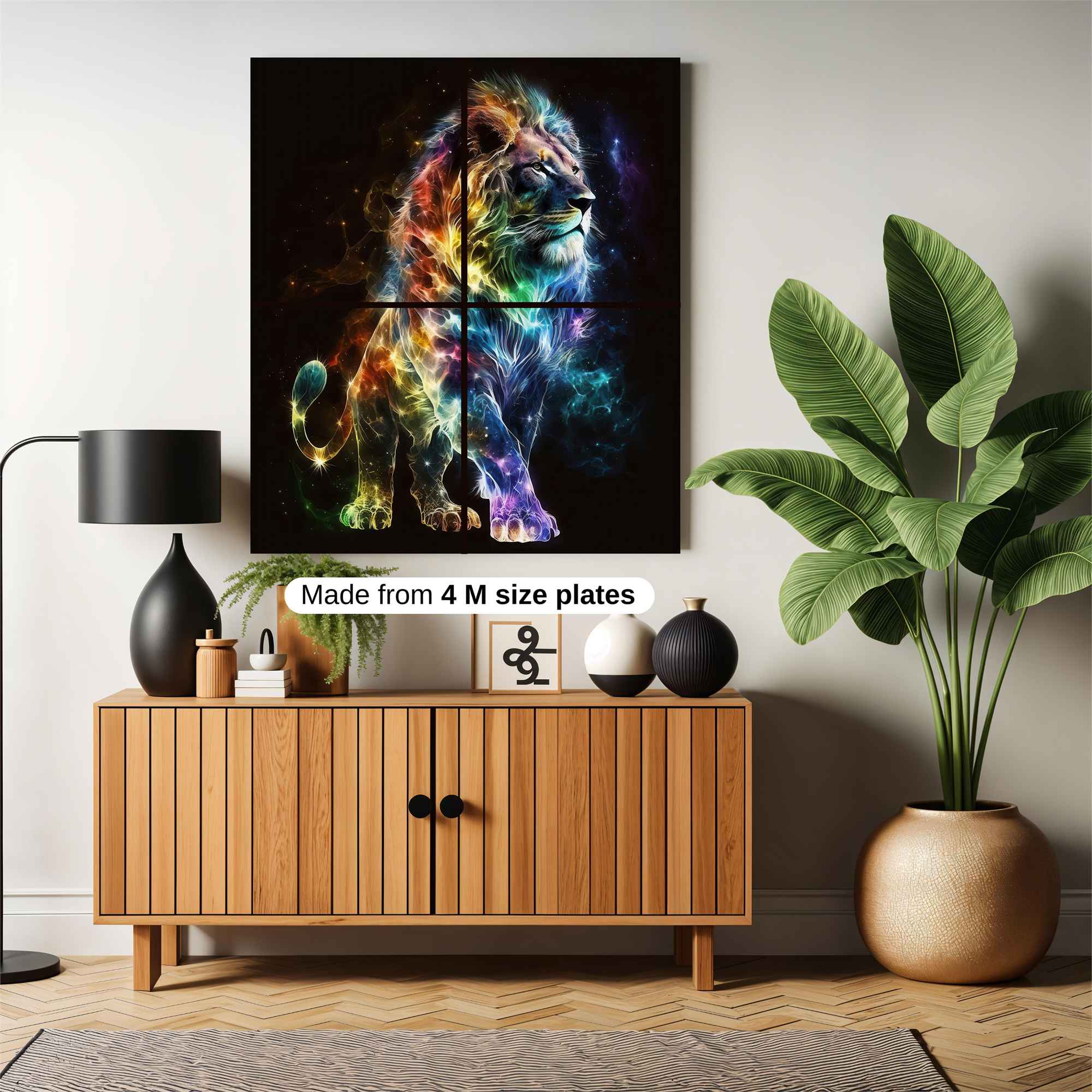 Lion Nebula Safe Wall Magnetic / M
