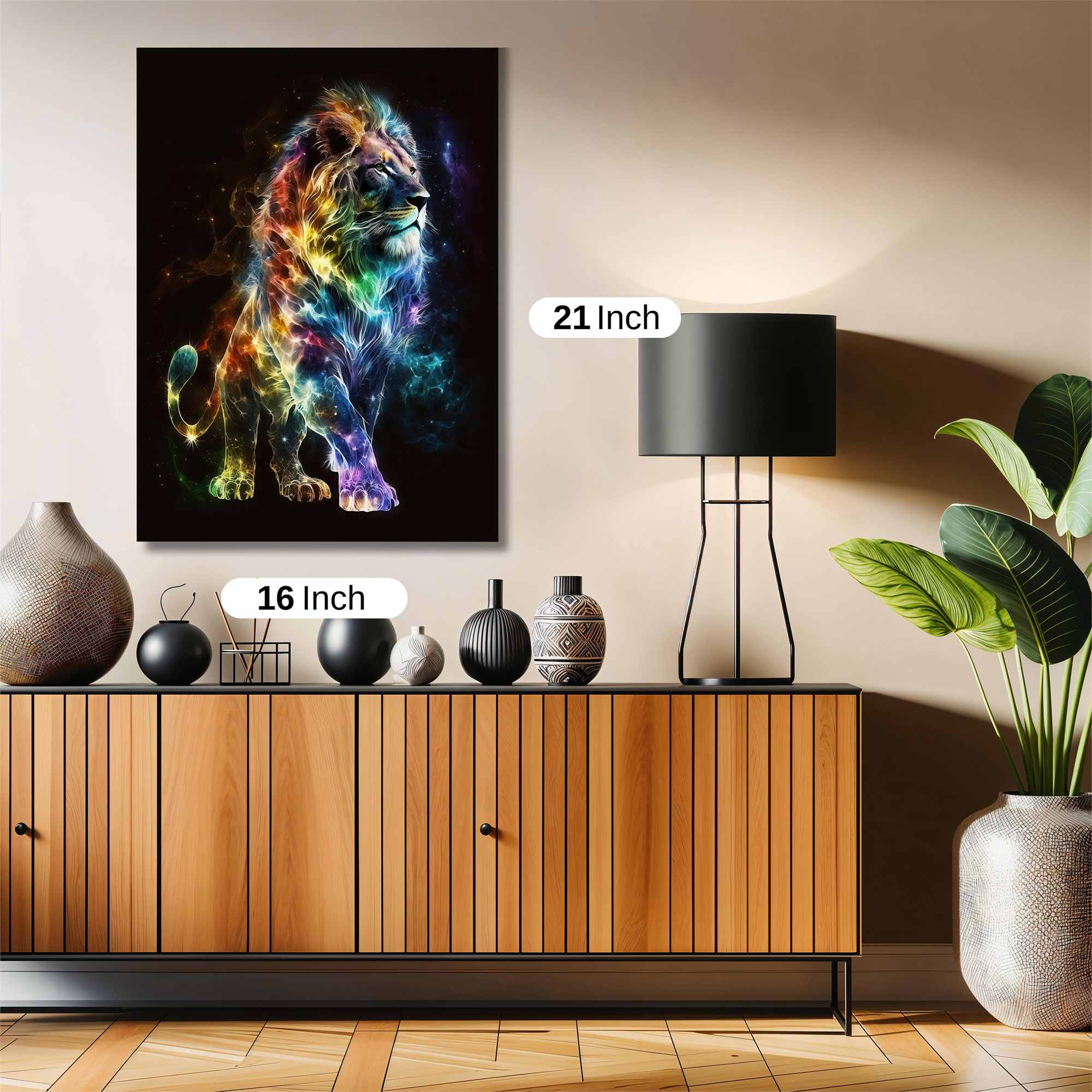 Lion Nebula Safe Wall Magnetic / M