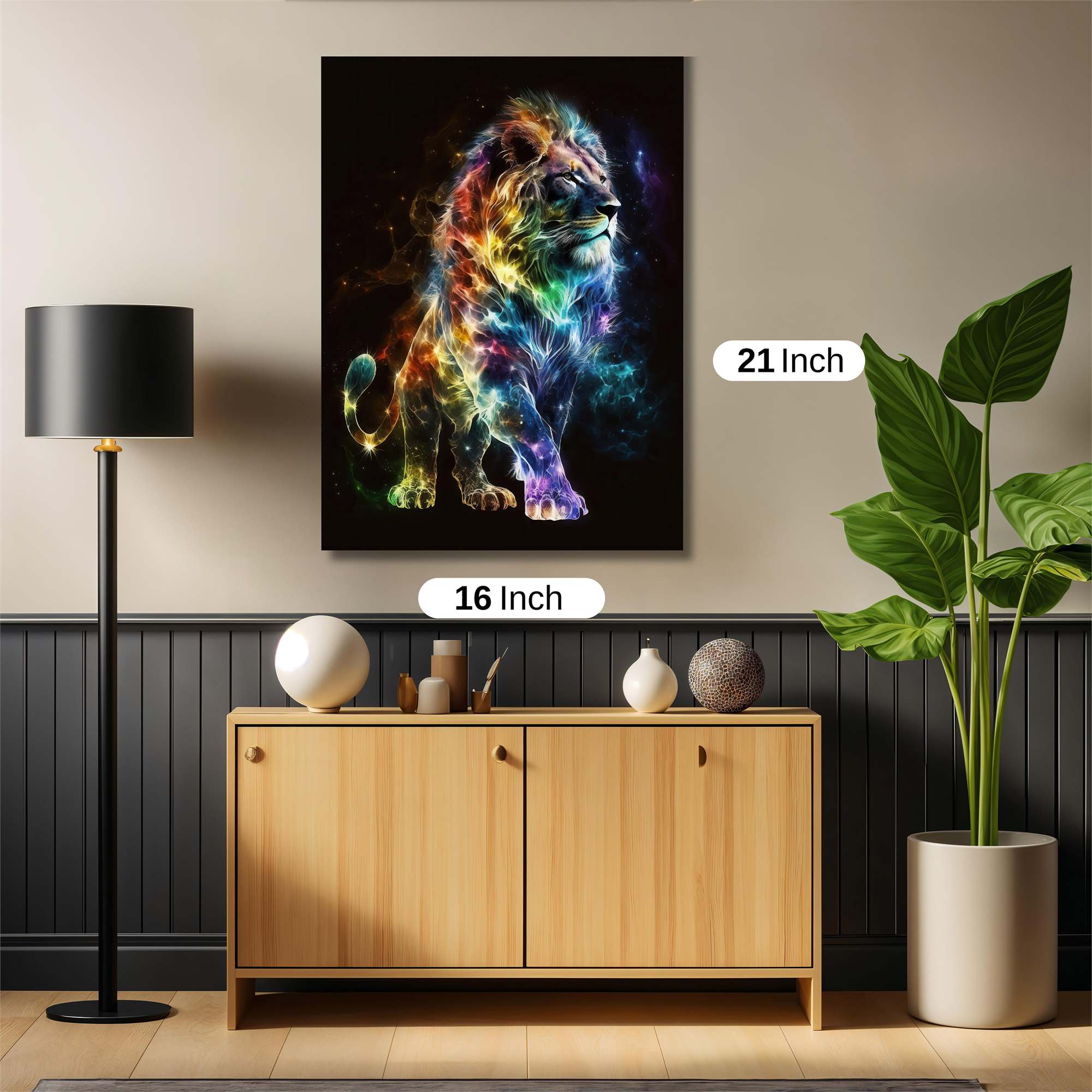 Lion Nebula Safe Wall Magnetic / M