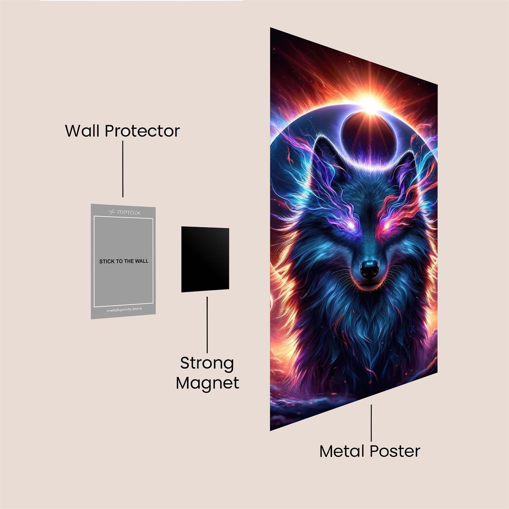 LunarMystic Safe Wall Magnetic / M