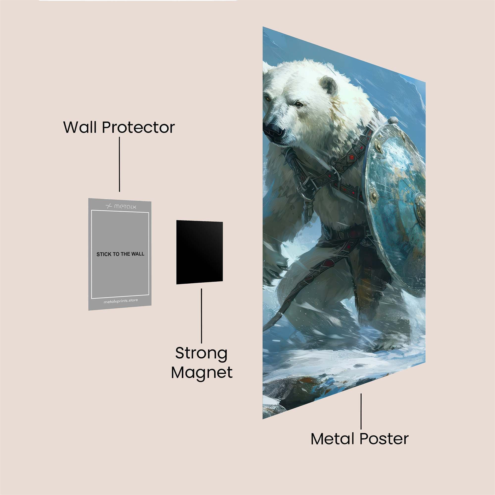 Polar Guardian Safe Wall Magnetic / M