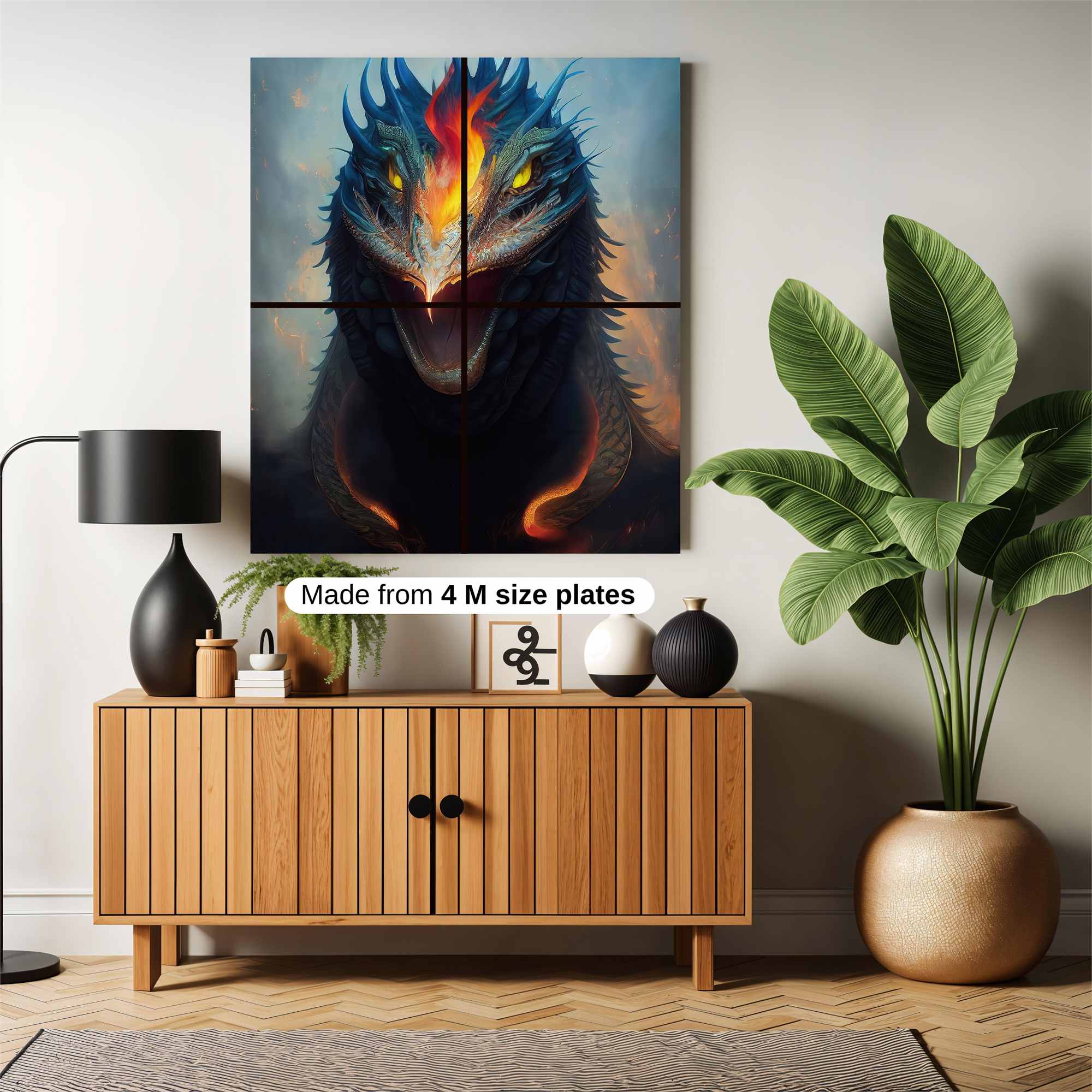 FireDrake Safe Wall Magnetic / M