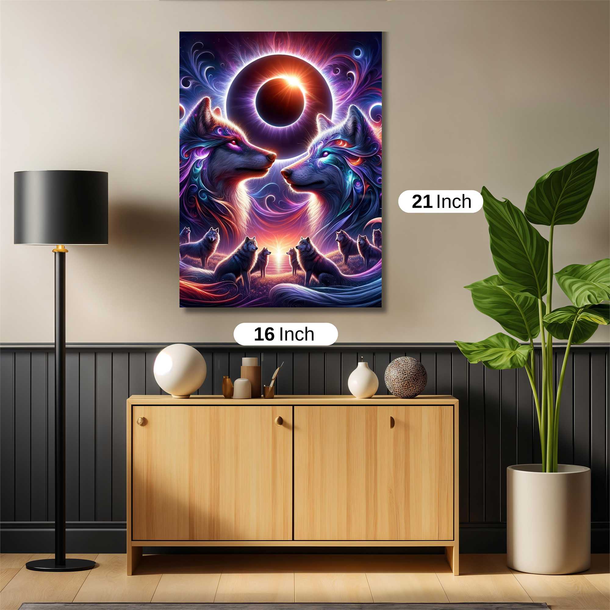 Wolves Eclipse Safe Wall Magnetic / M