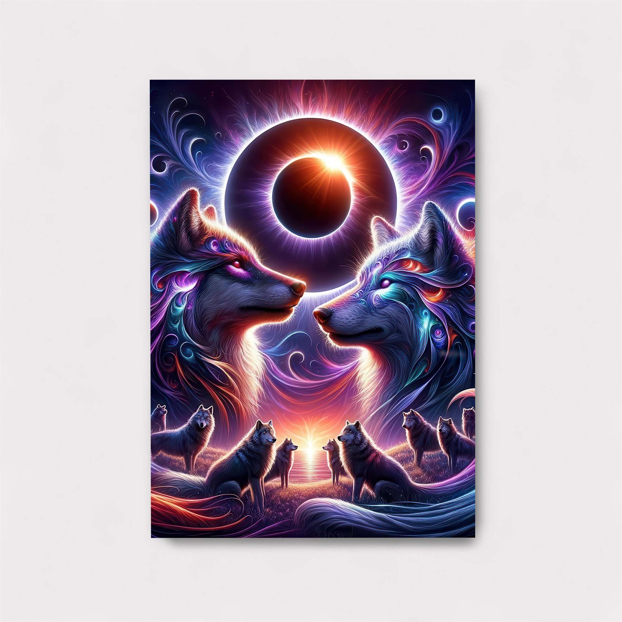 Wolves Eclipse Safe Wall Magnetic / M